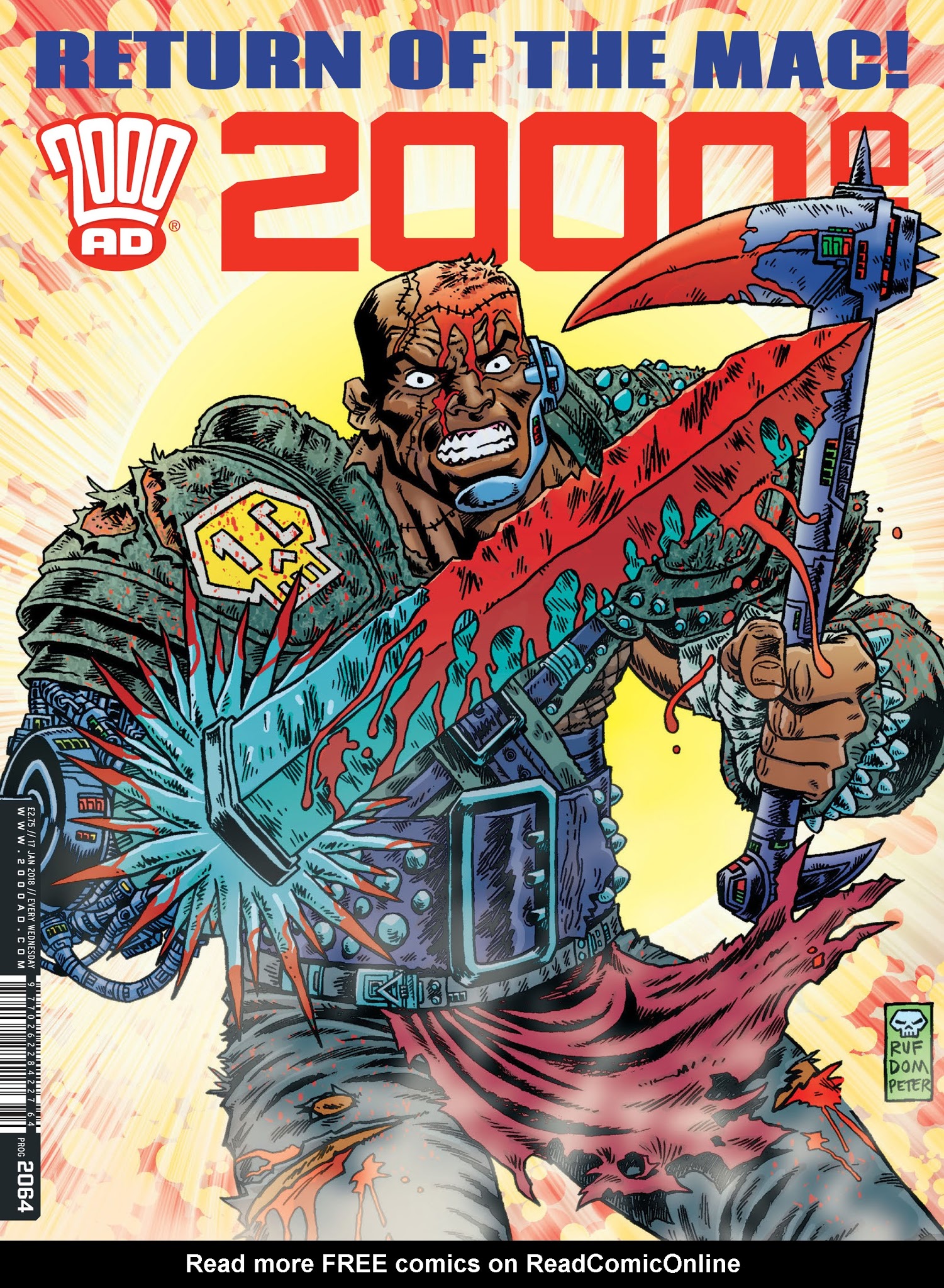 Read online 2000 AD comic -  Issue #2064 - 1