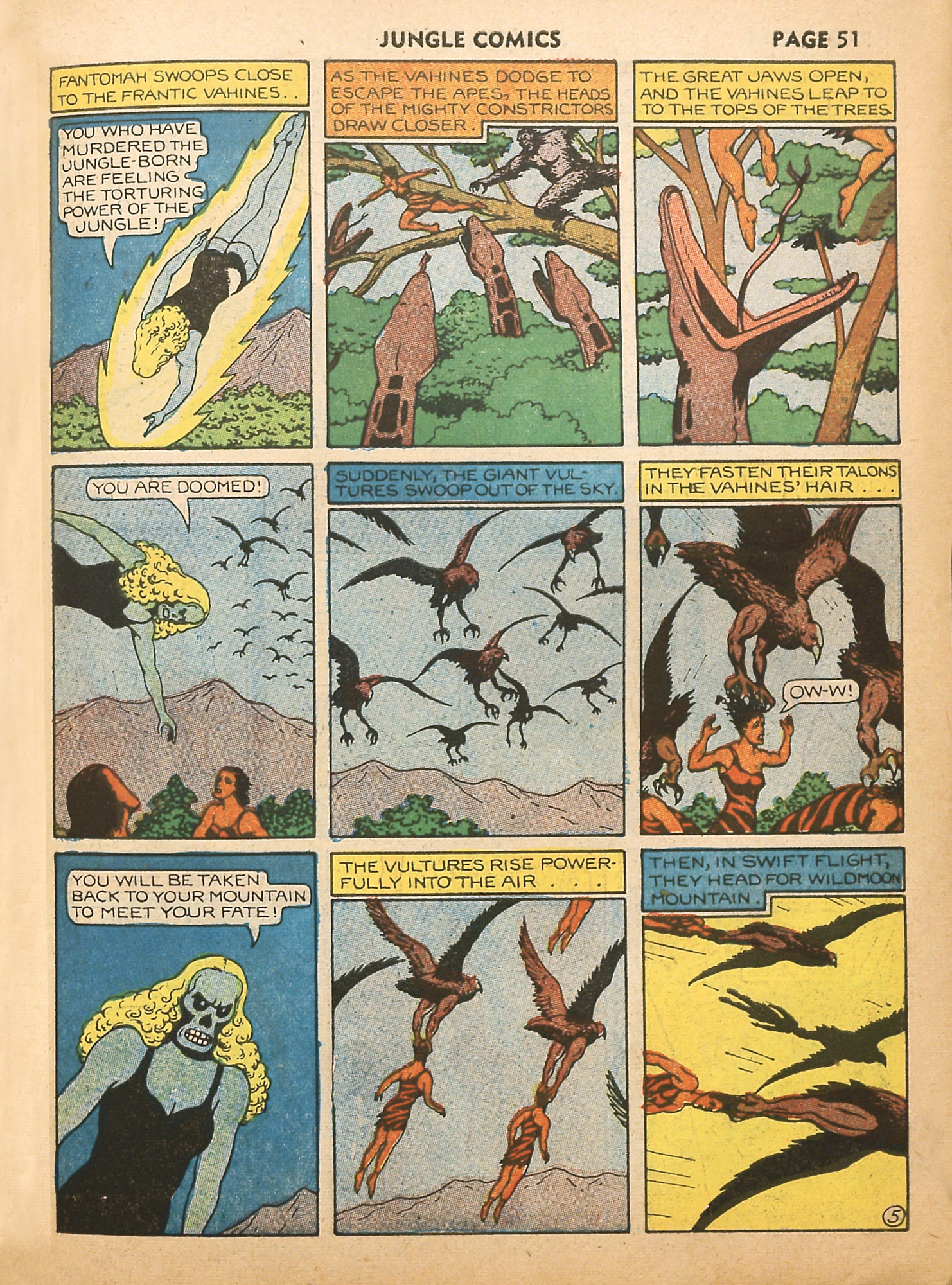 Read online Jungle Comics comic -  Issue #13 - 53