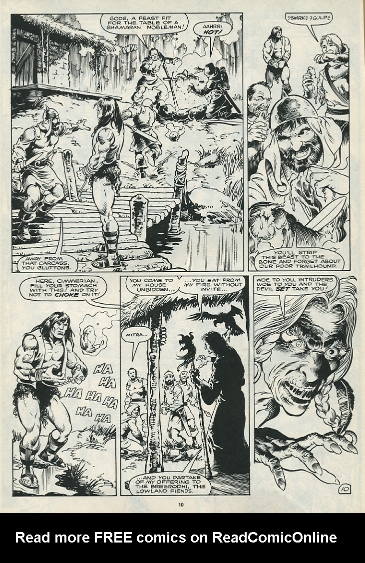 Read online The Savage Sword Of Conan comic -  Issue #172 - 12