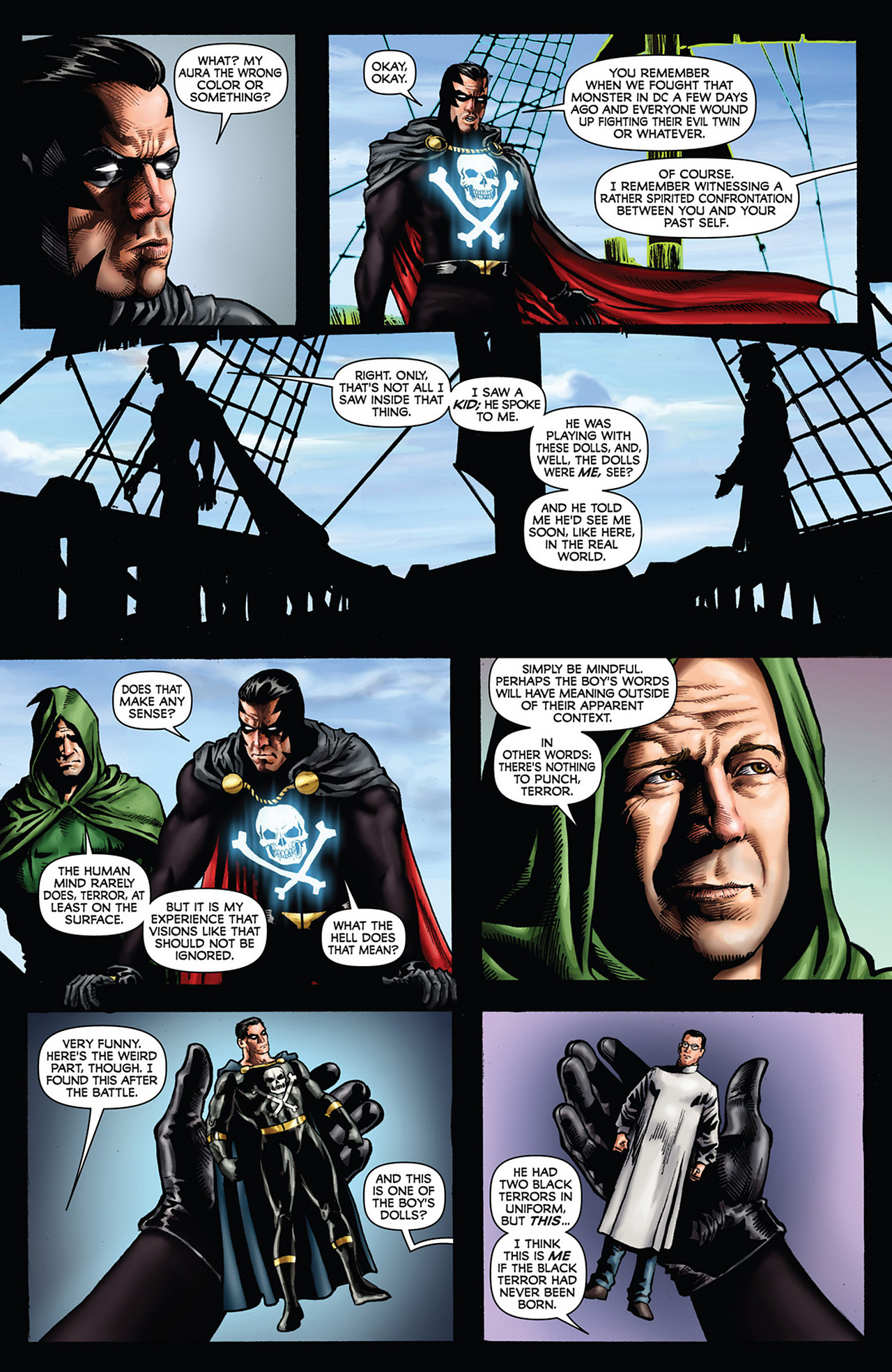 Read online Black Terror (2008) comic -  Issue #12 - 6