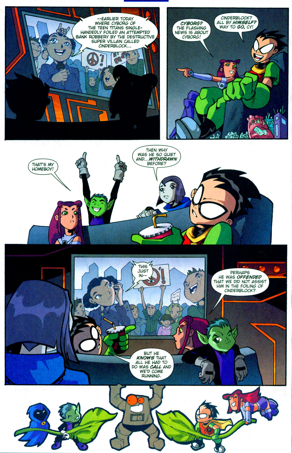 Read online Teen Titans Go! (2003) comic -  Issue #3 - 13