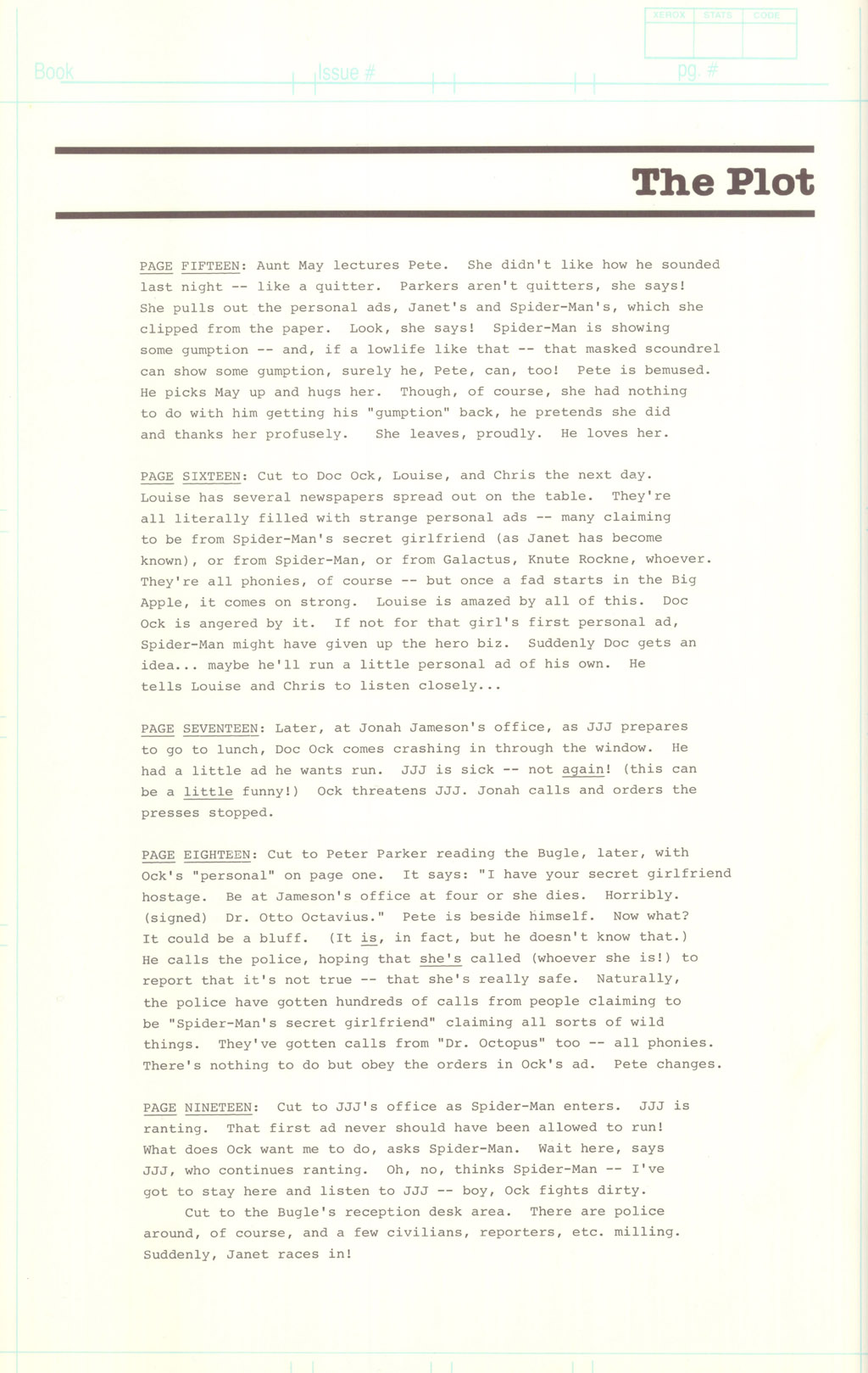 Read online The Official Marvel Comics Try-Out Book comic -  Issue # Full - 21