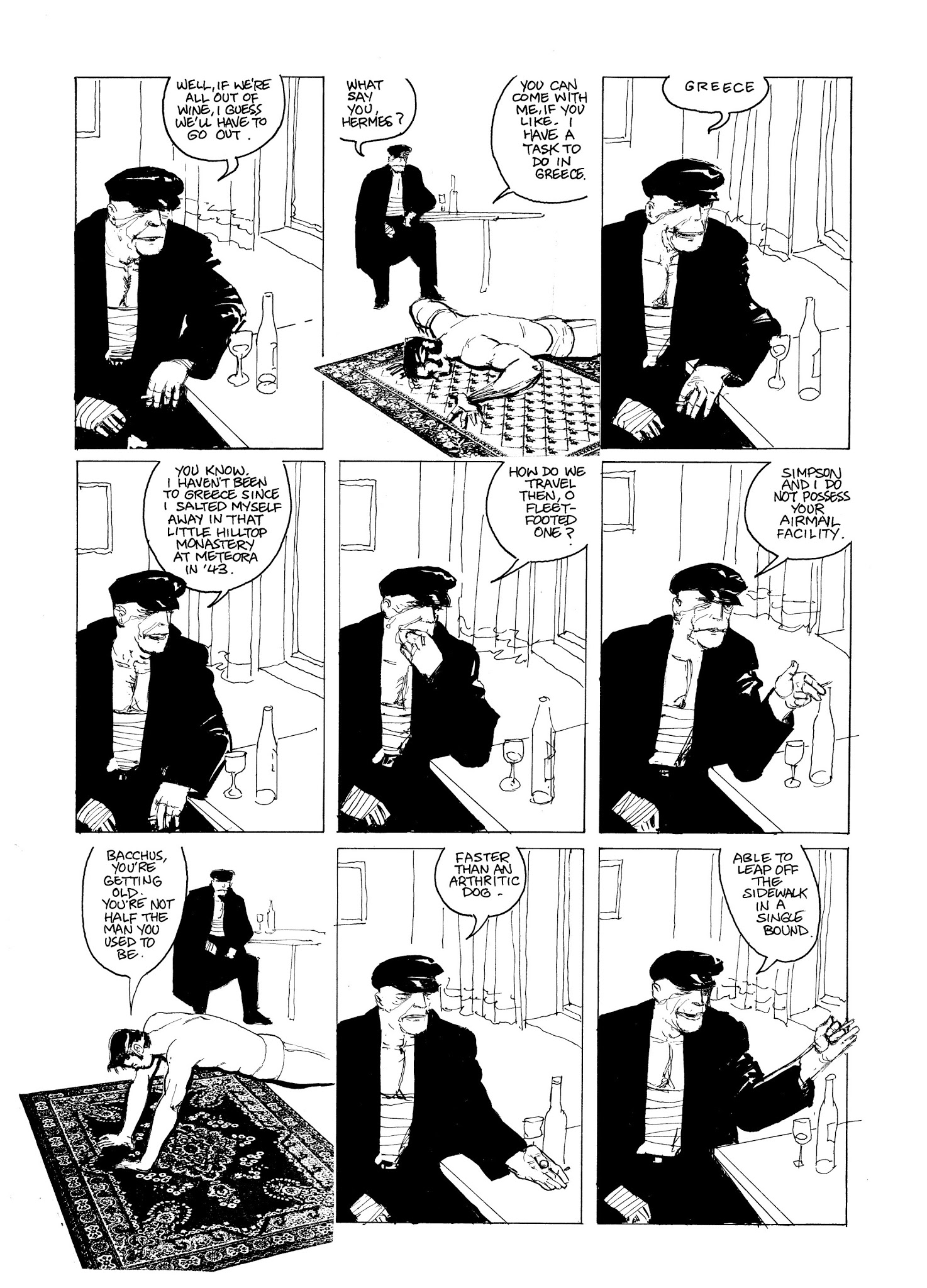 Read online Eddie Campbell's Bacchus comic -  Issue # TPB 2 - 28