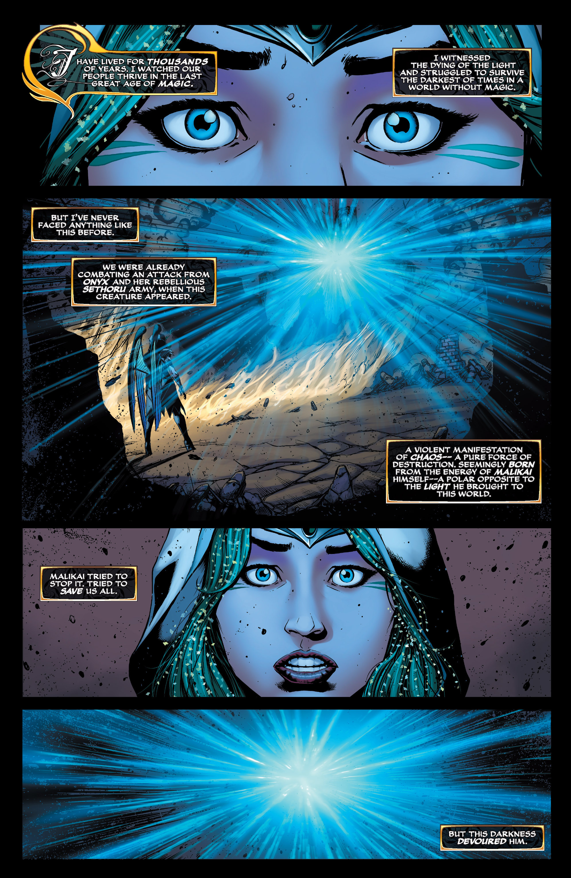 Read online Michael Turner's Soulfire (2011) comic -  Issue #8 - 4