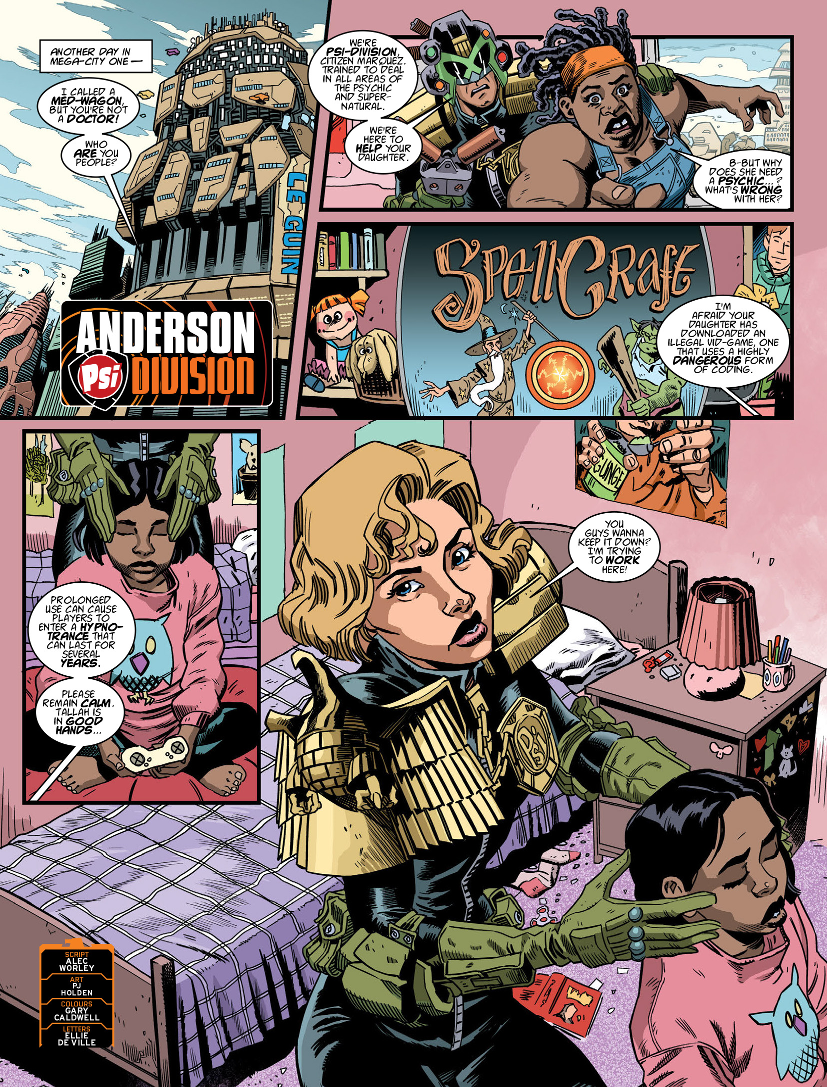 Read online 2000 AD comic -  Issue #2130 - 32