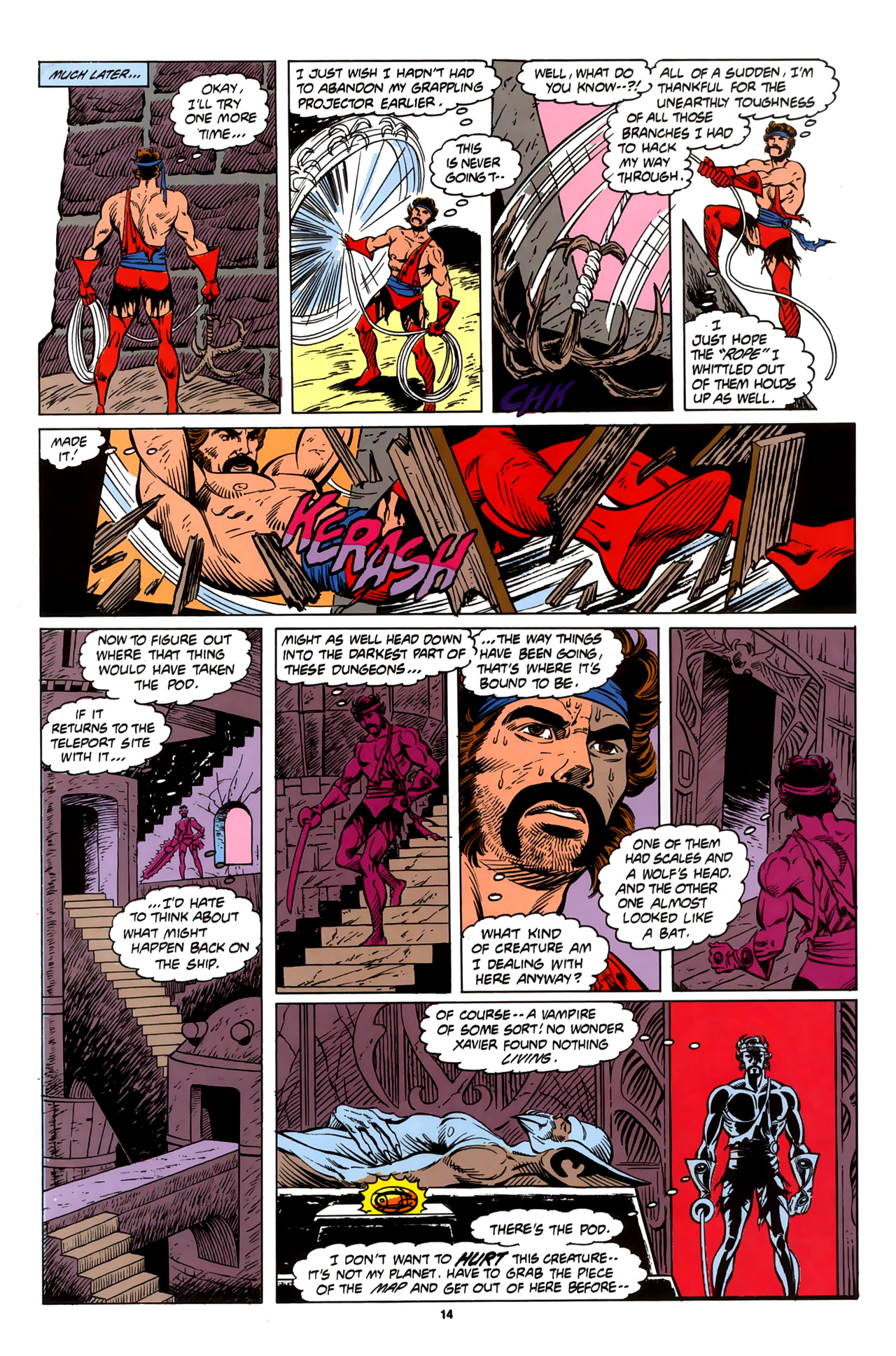 Read online X-Men Spotlight On...Starjammers comic -  Issue #1 - 16