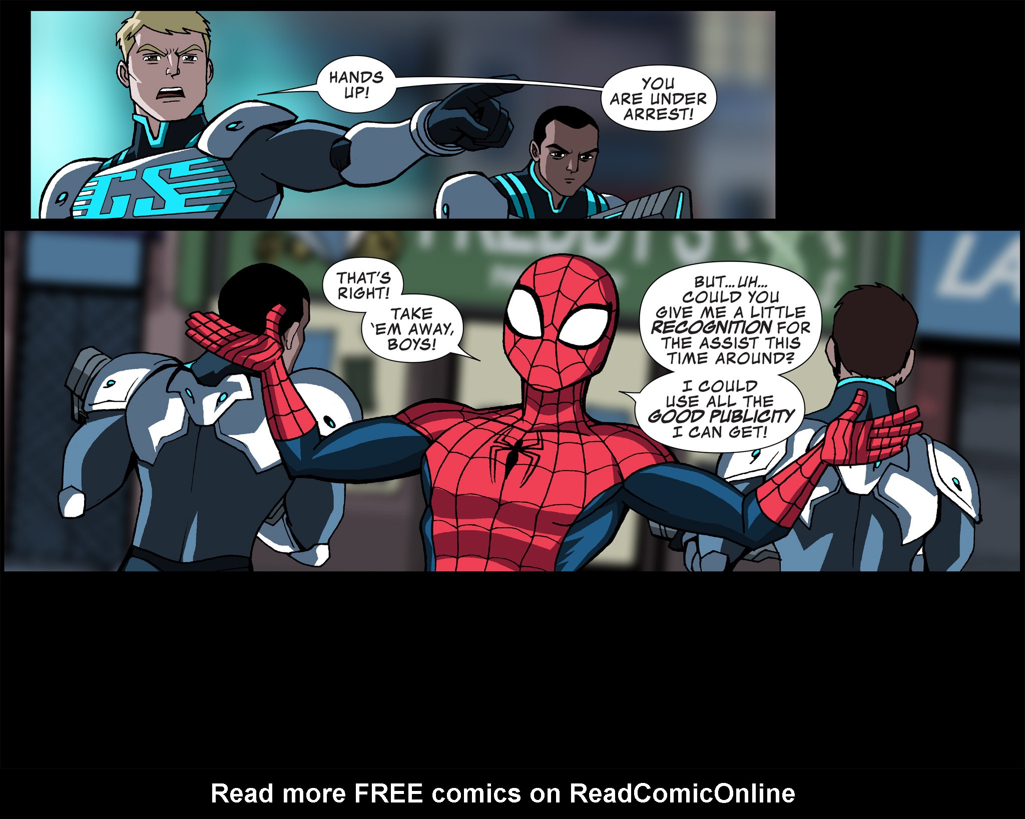 Read online Ultimate Spider-Man (Infinite Comics) (2015) comic -  Issue #16 - 37