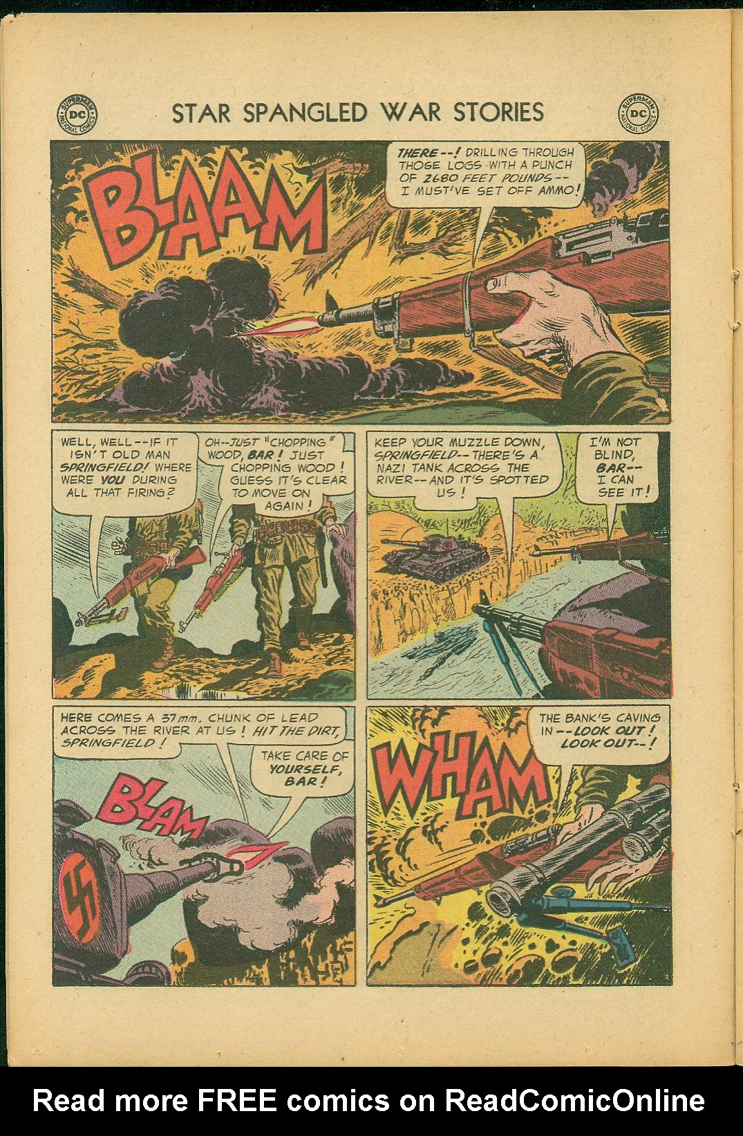 Read online Star Spangled War Stories (1952) comic -  Issue #46 - 14