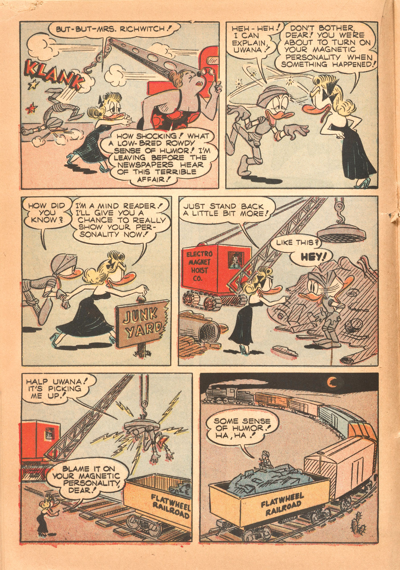 Read online Super Duck Comics comic -  Issue #23 - 22