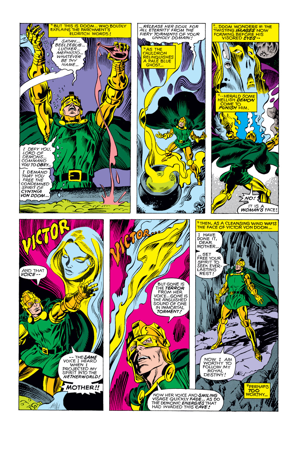 Read online What If? (1977) comic -  Issue #22 - Dr. Doom had become a hero - 14