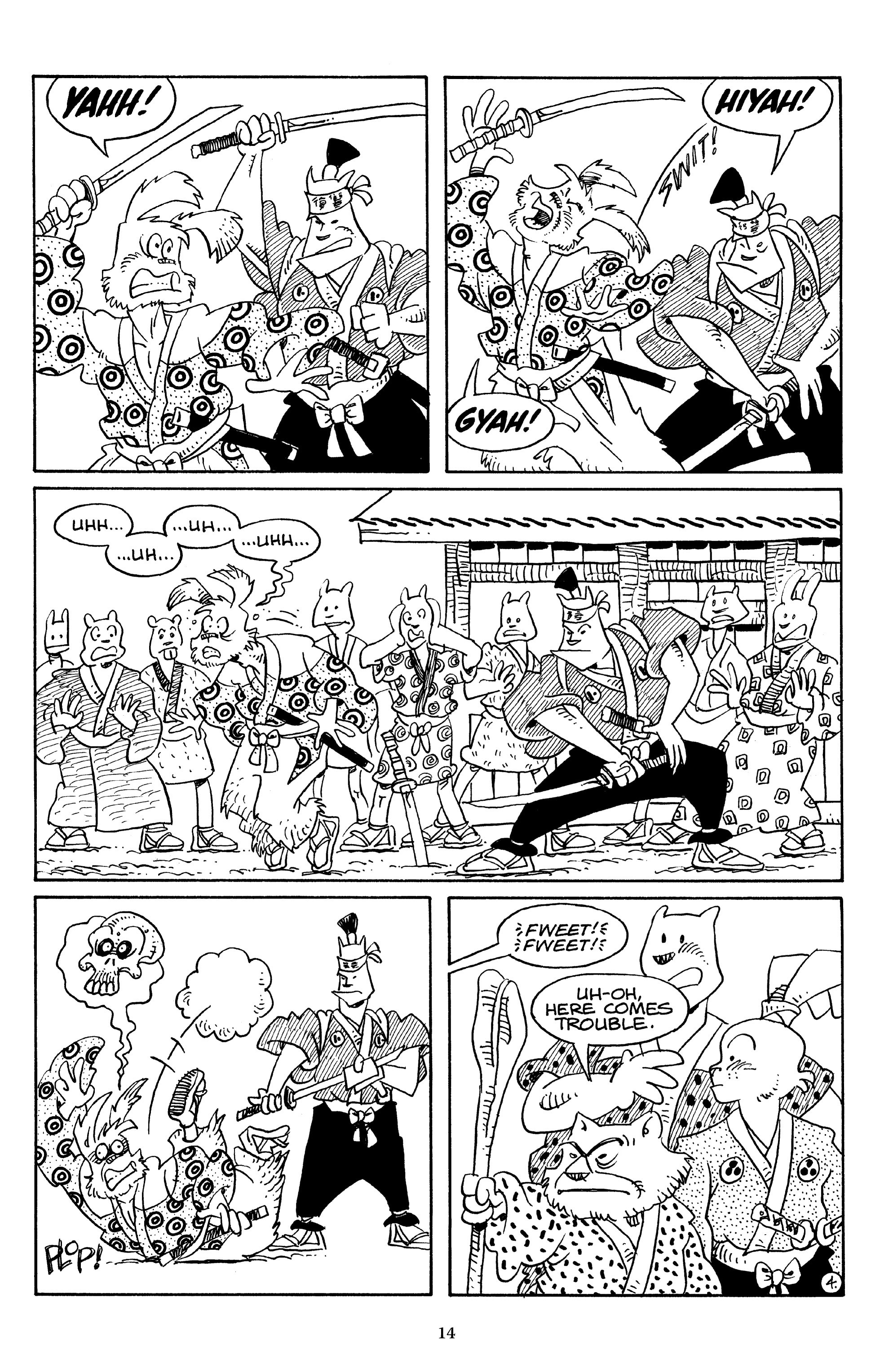 Read online The Usagi Yojimbo Saga comic -  Issue # TPB 4 - 14
