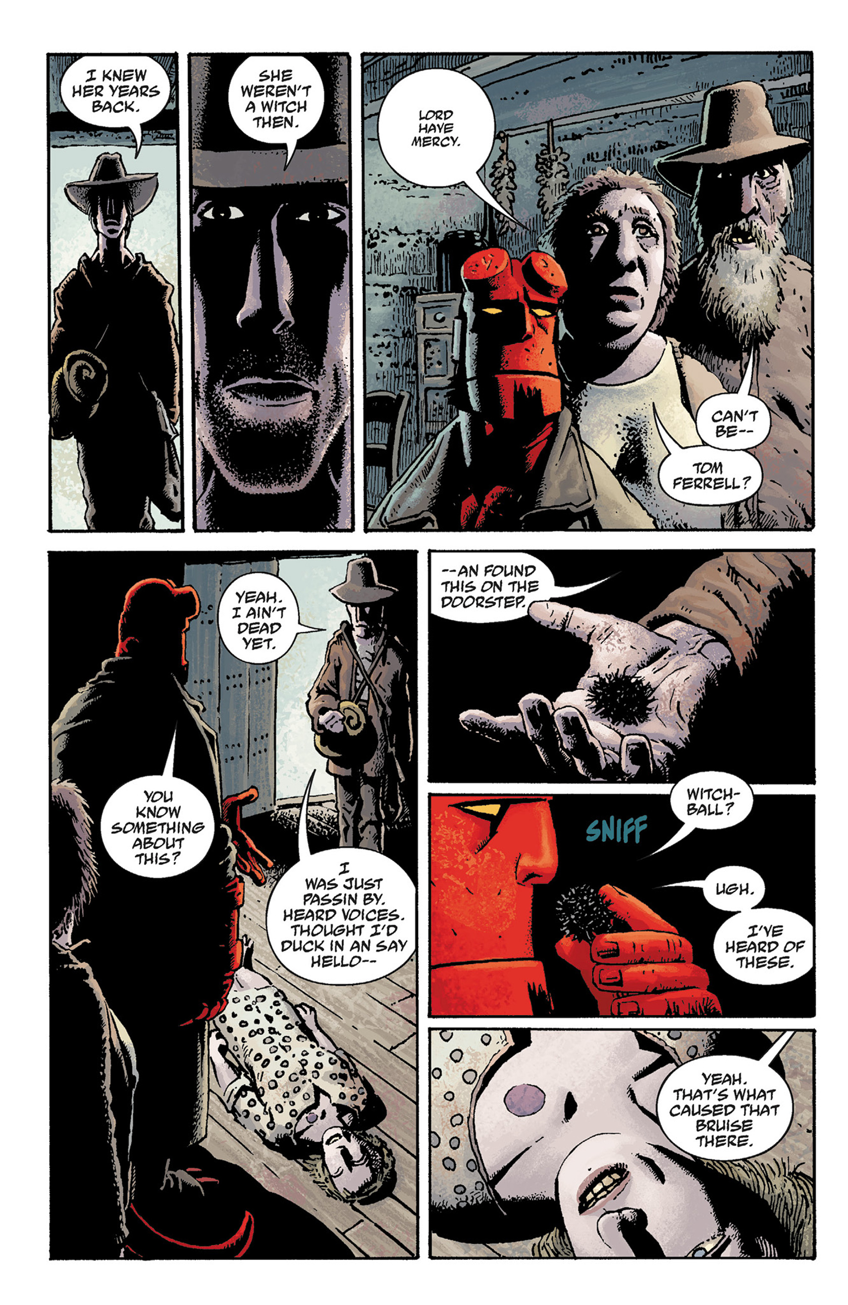 Read online Hellboy: The Crooked Man and Others comic -  Issue # TPB - 12
