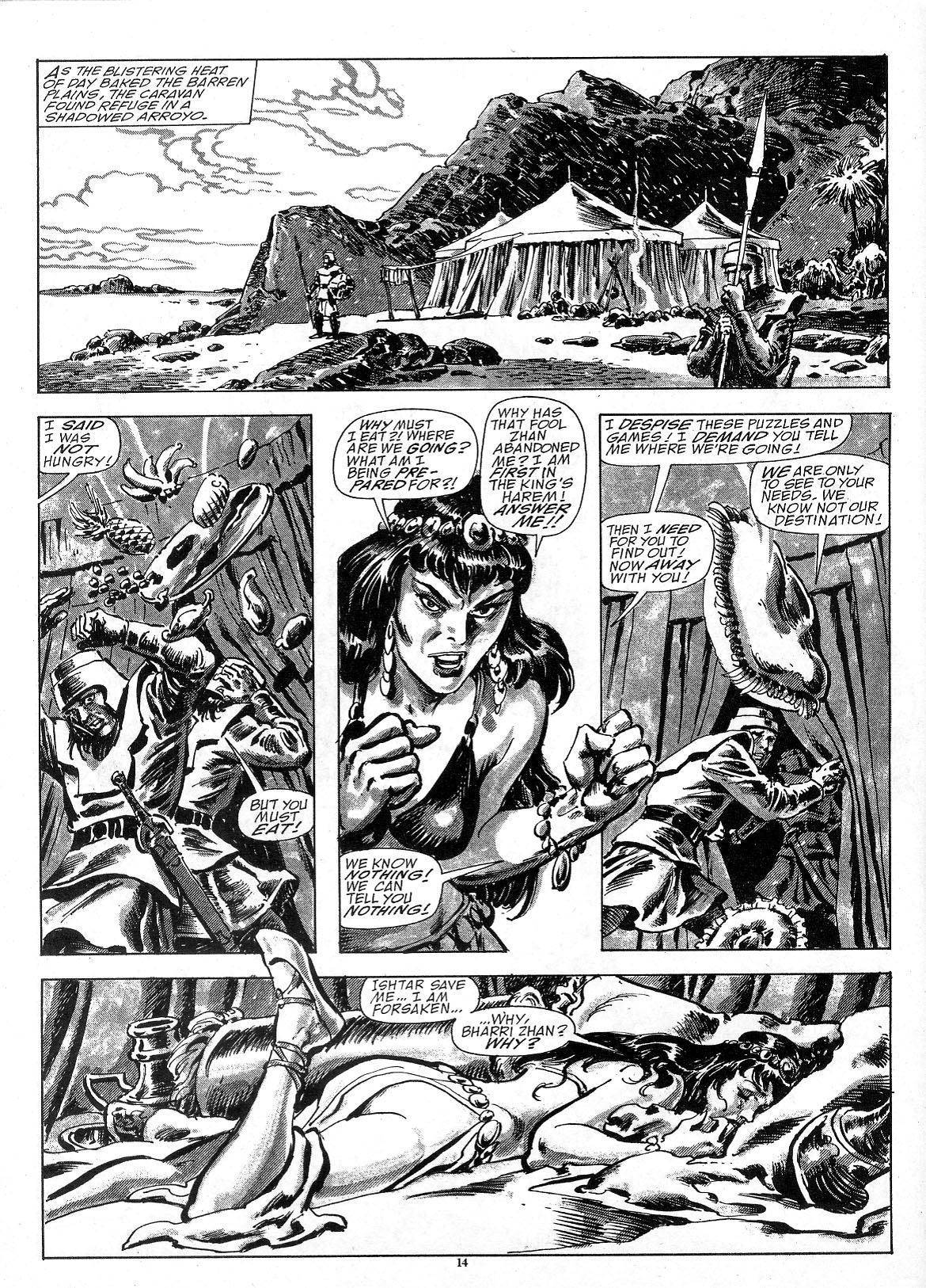 Read online The Savage Sword Of Conan comic -  Issue #183 - 13