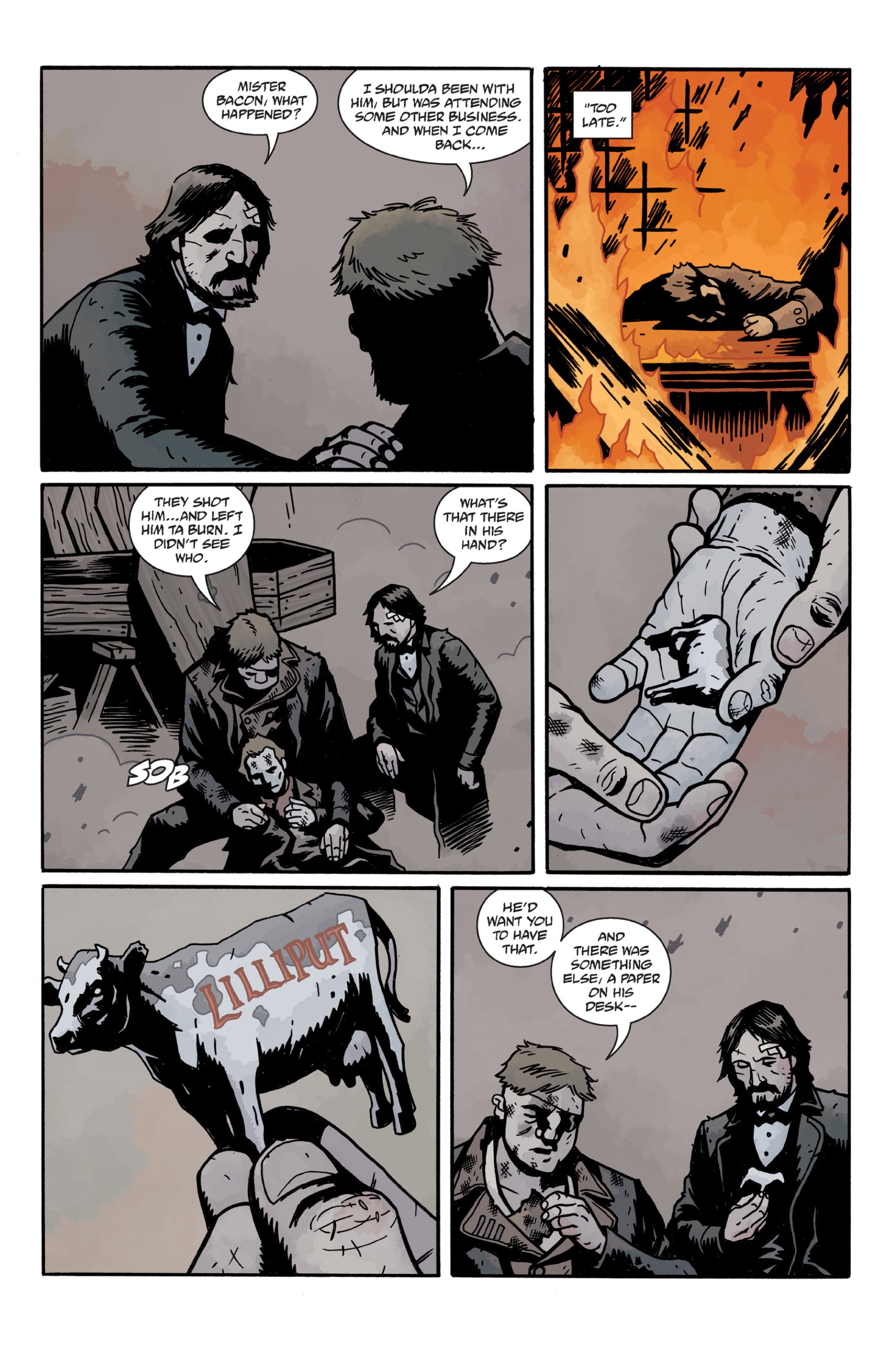 Read online Sir Edward Grey, Witchfinder: In the Service of Angels comic -  Issue # TPB - 120
