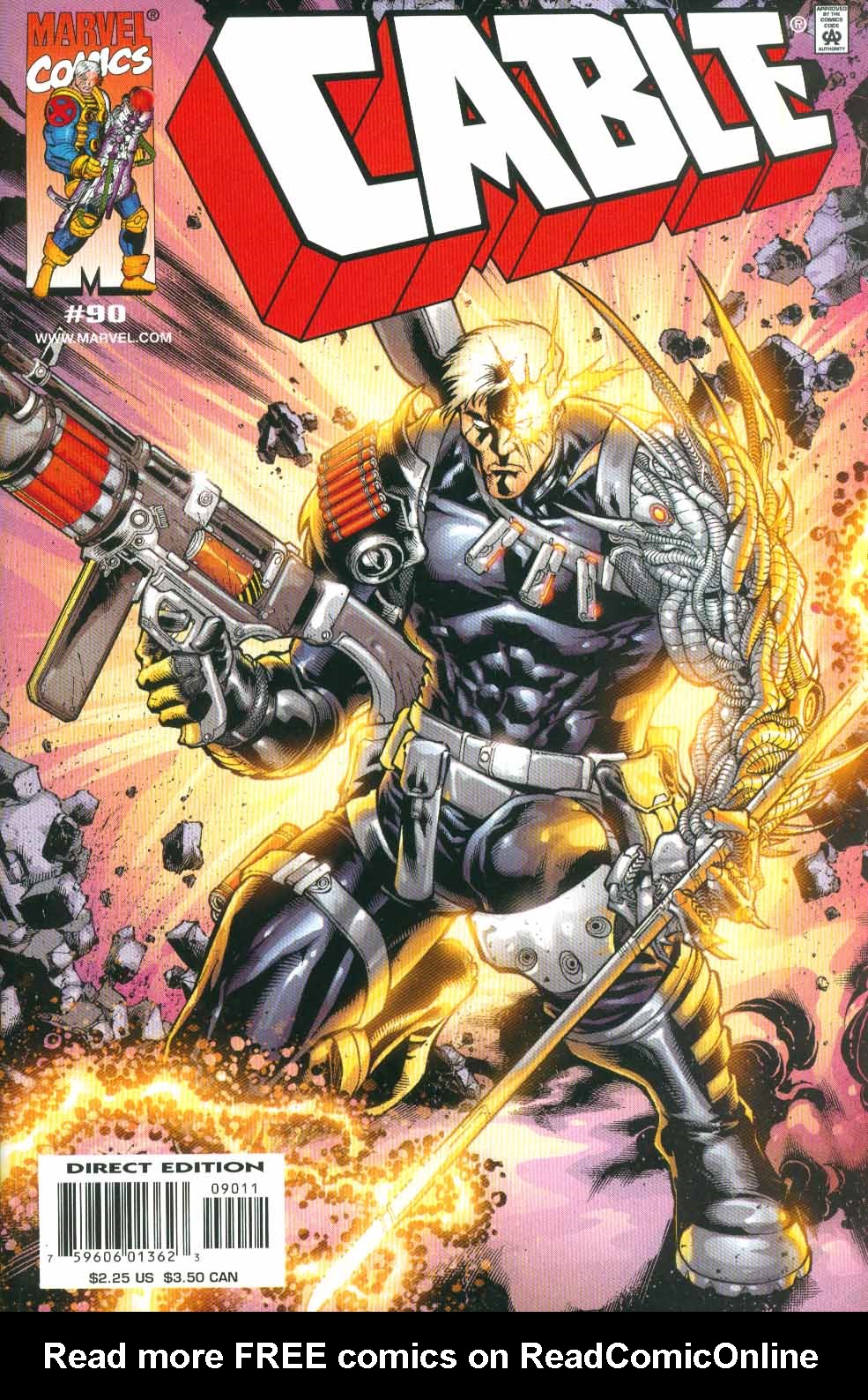 Read online Cable (1993) comic -  Issue #90 - 1