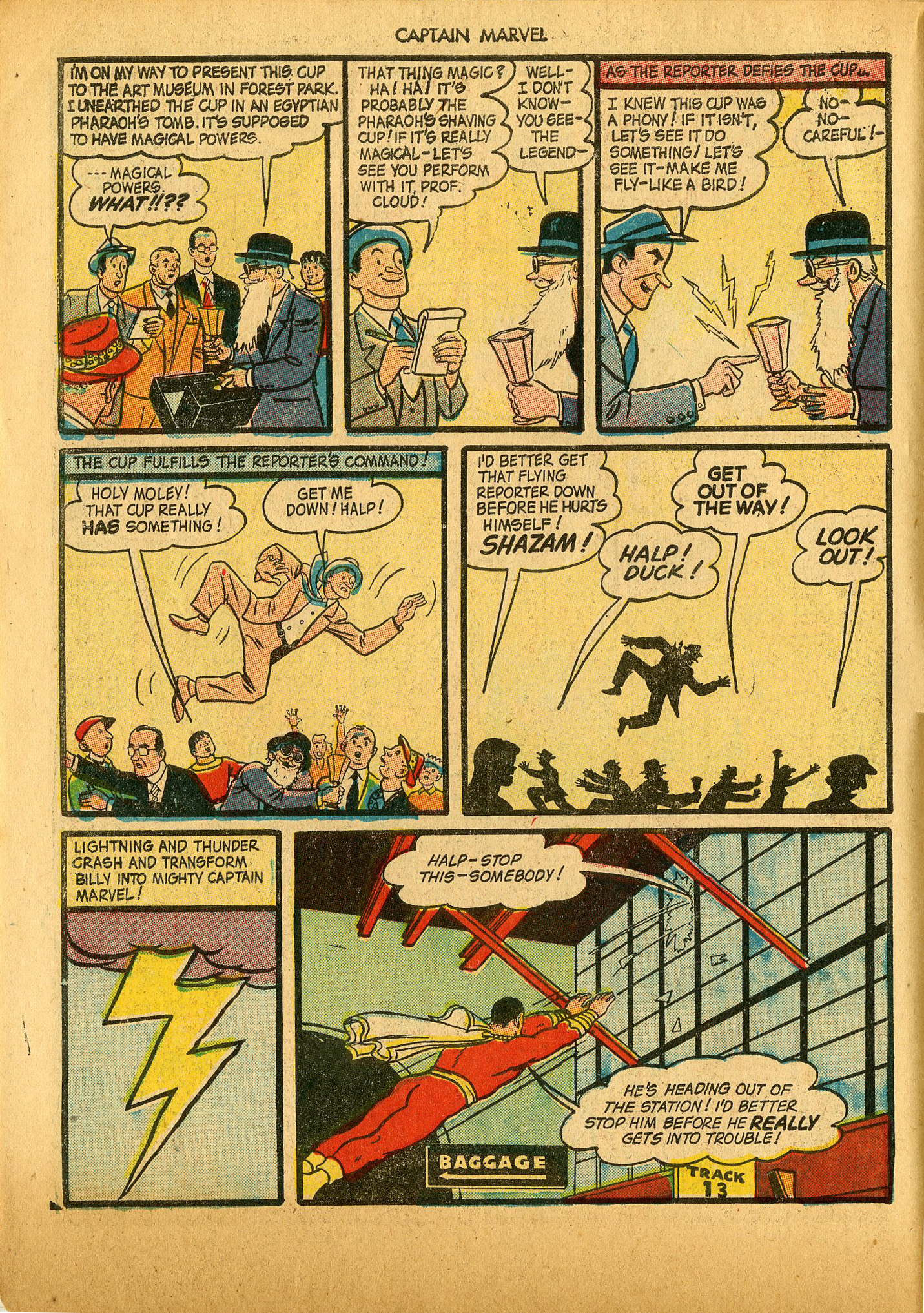 Read online Captain Marvel Adventures comic -  Issue #36 - 6