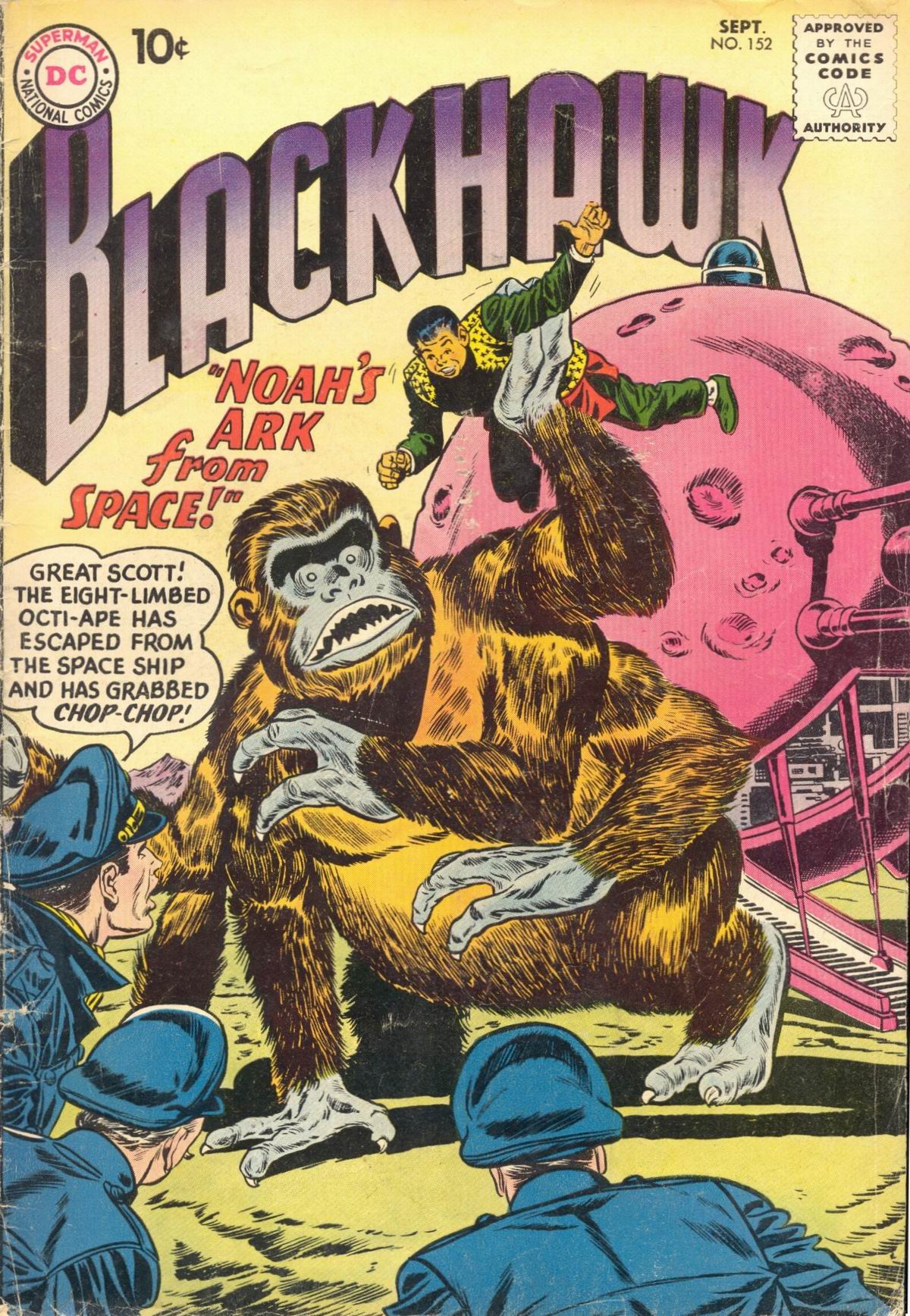 Read online Blackhawk (1957) comic -  Issue #152 - 1