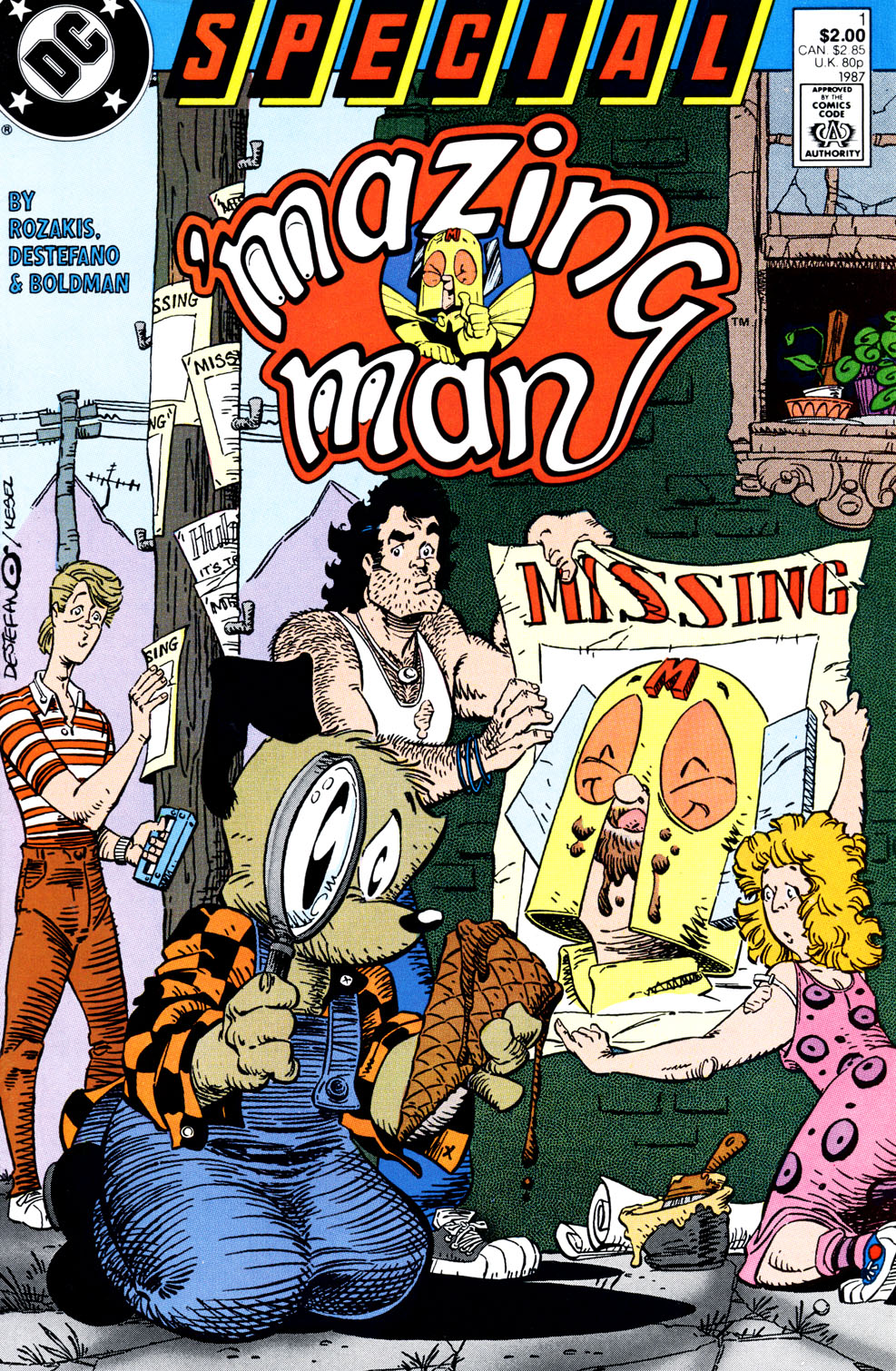 Read online 'Mazing Man comic -  Issue # Special 1 - 1