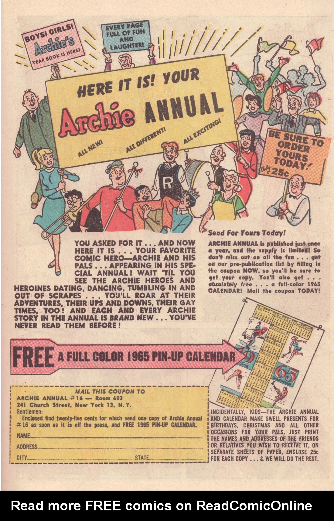 Read online Archie (1960) comic -  Issue #146 - 19