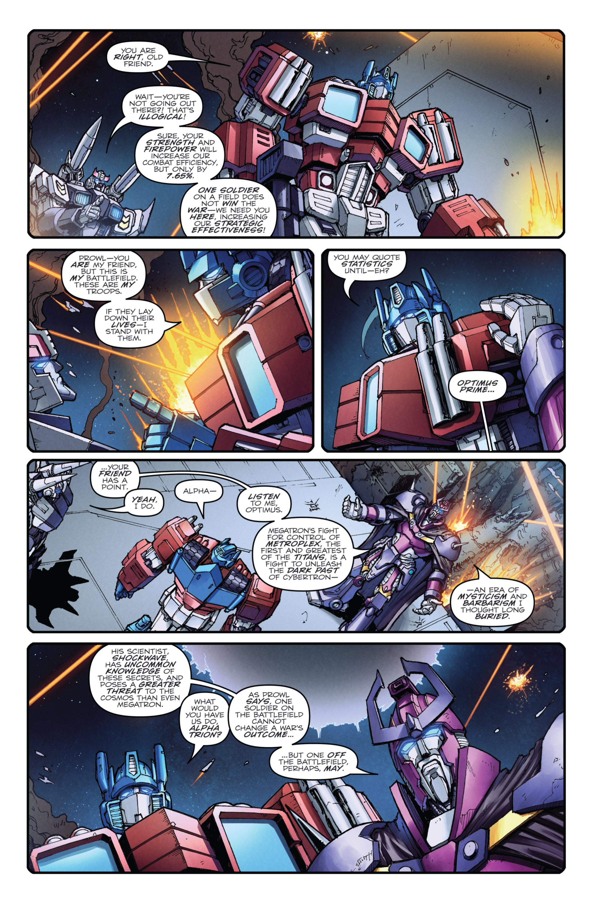 Read online Transformers: Robots In Disguise (2012) comic -  Issue #28 - 10