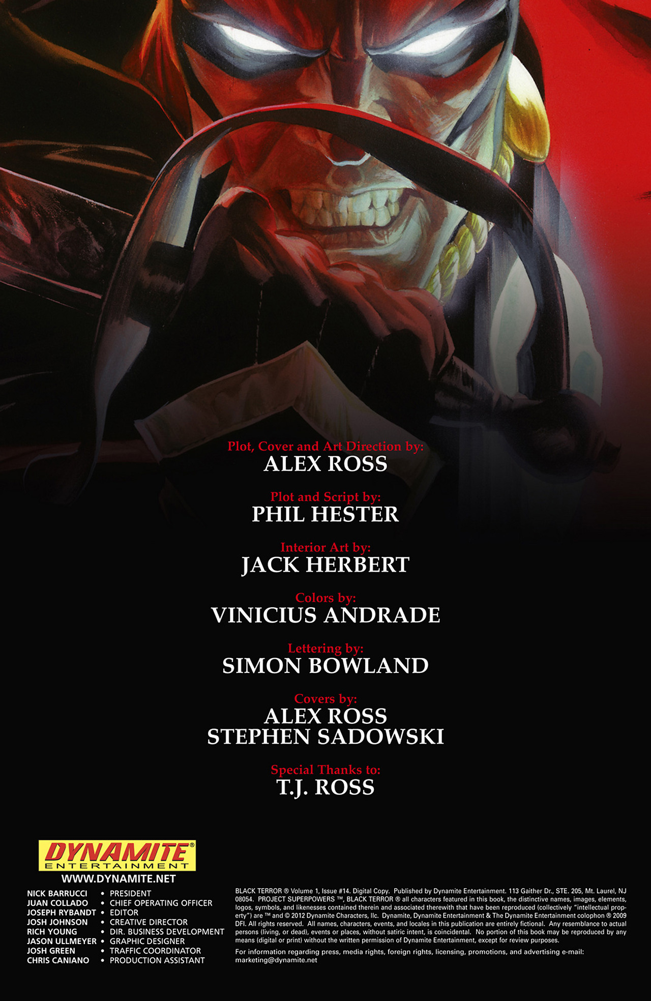 Read online Black Terror (2008) comic -  Issue #14 - 3