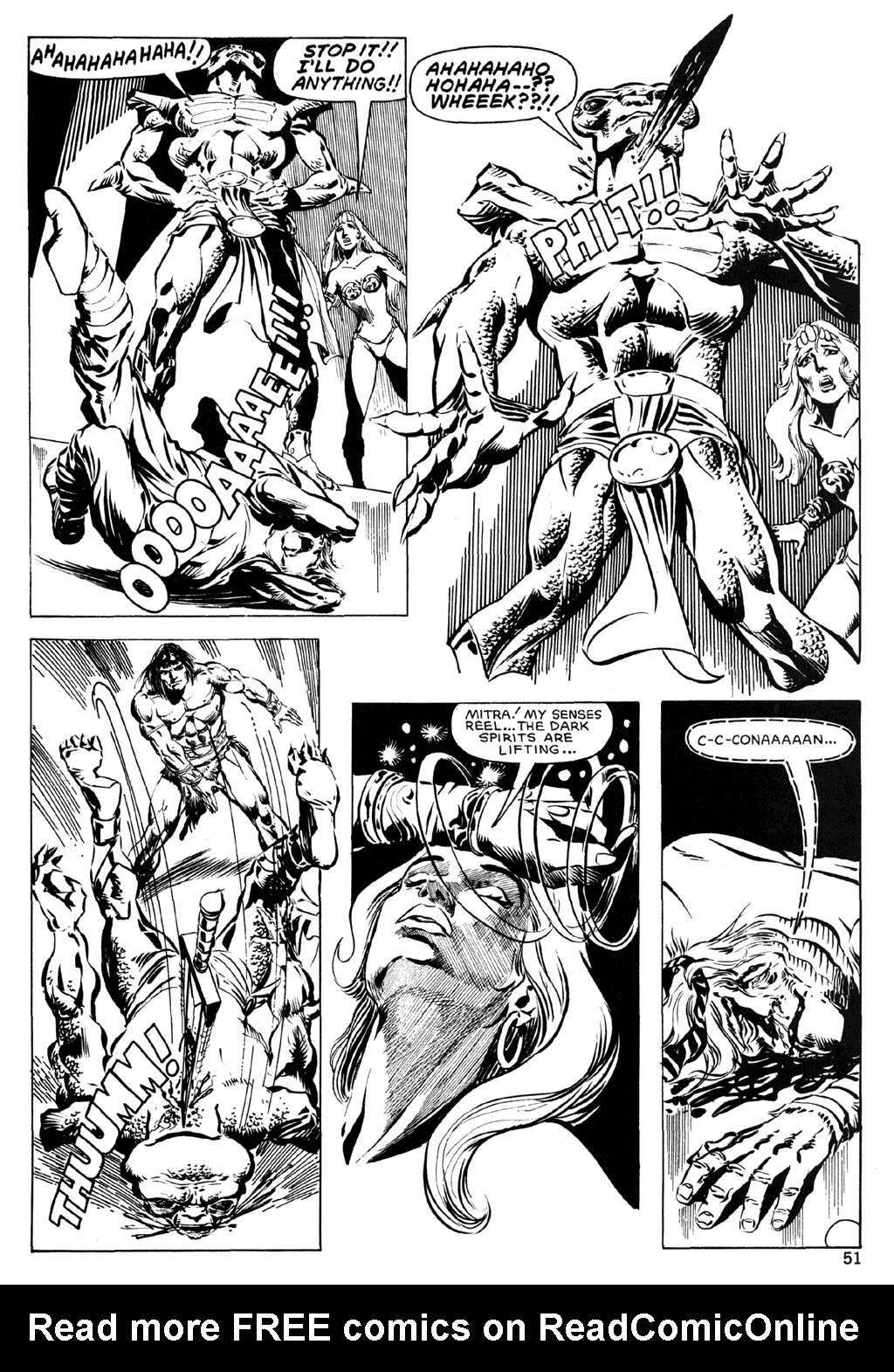 Read online The Savage Sword Of Conan comic -  Issue #120 - 52