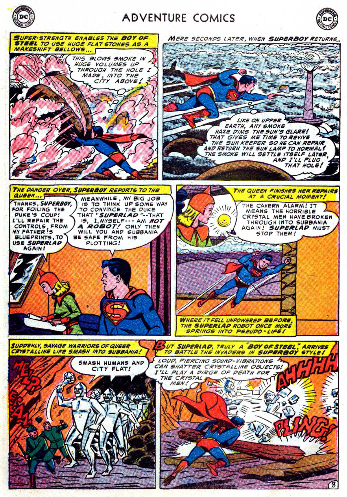 Read online Adventure Comics (1938) comic -  Issue #199 - 9