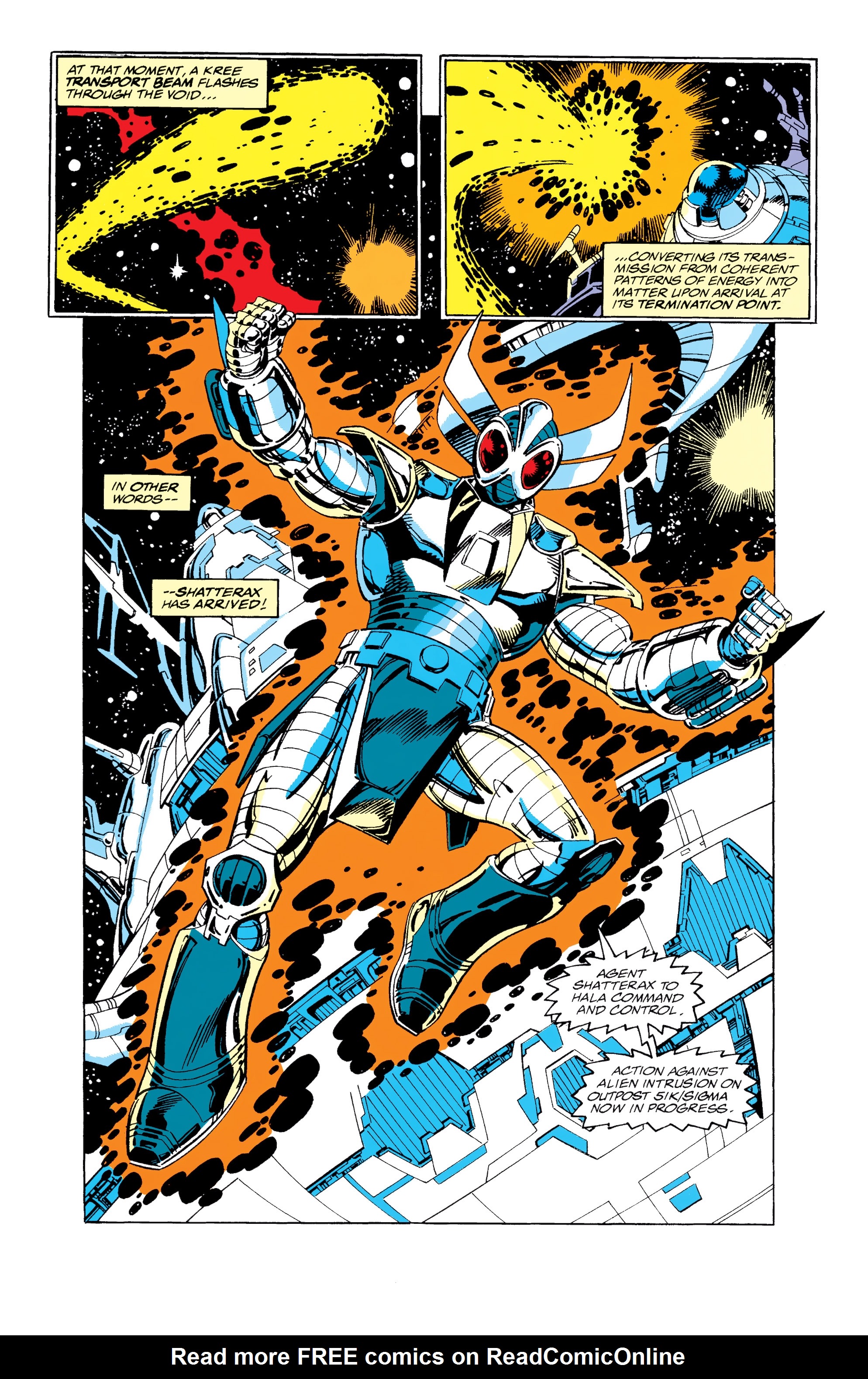 Read online Avengers Epic Collection: Operation Galactic Storm comic -  Issue # TPB (Part 2) - 29