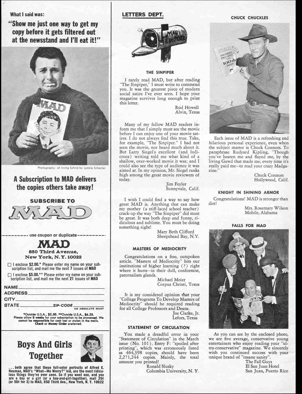 Read online MAD comic -  Issue #103 - 4