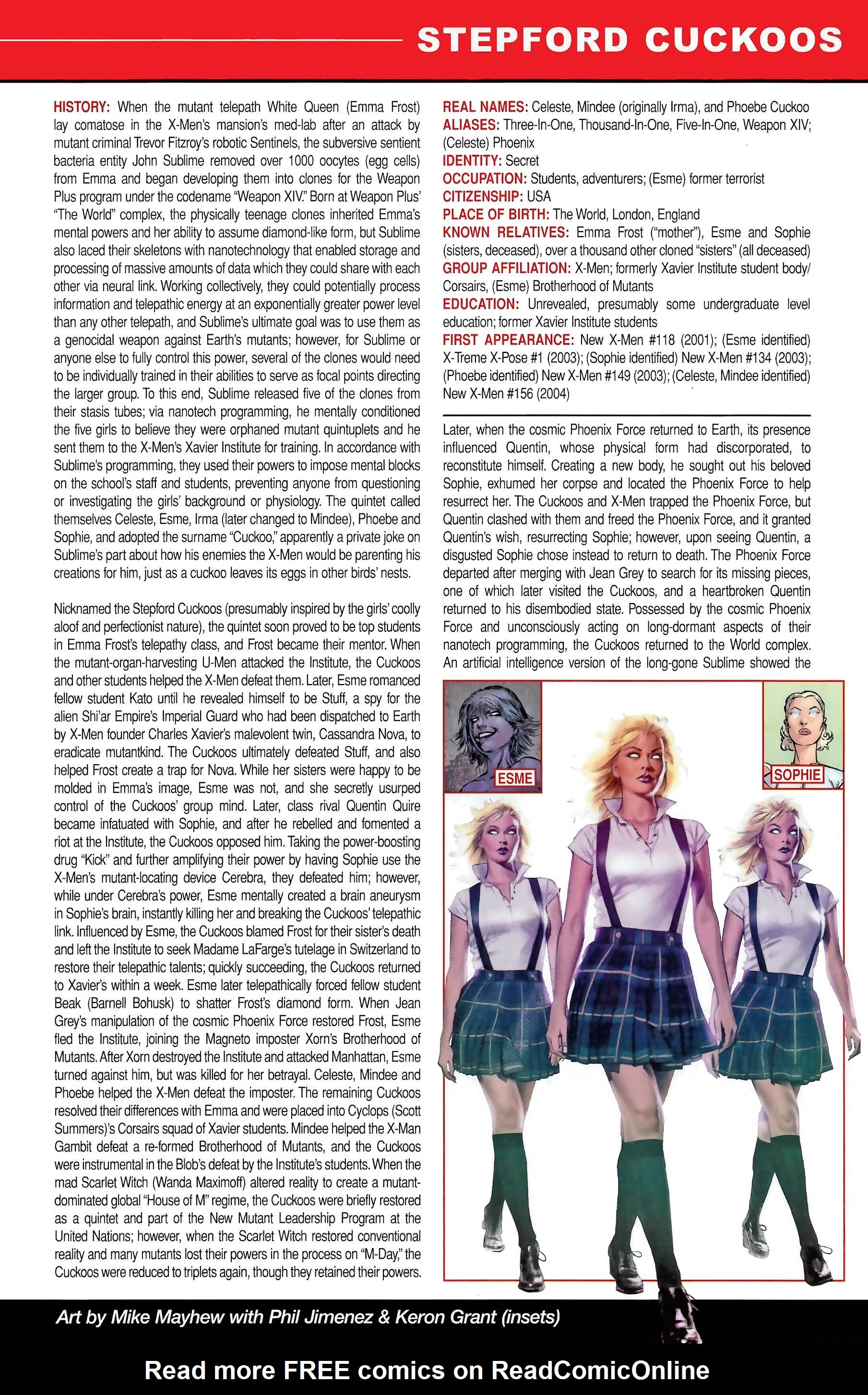 Read online Official Handbook of the Marvel Universe A to Z comic -  Issue # TPB 11 (Part 2) - 17