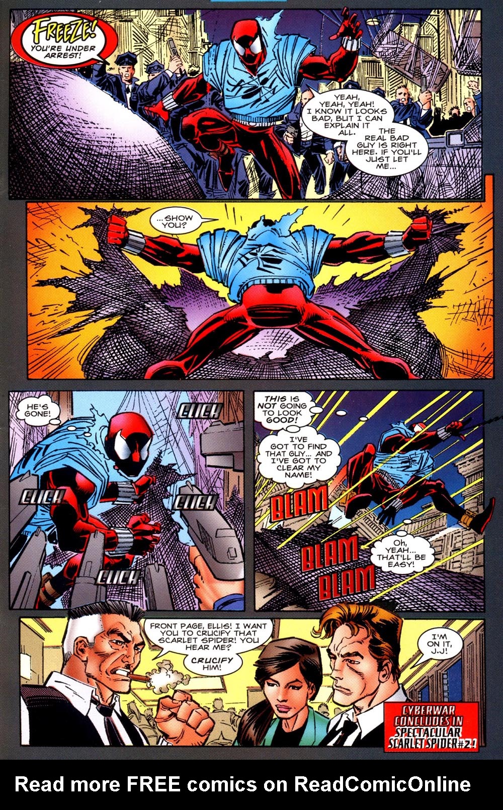 Read online Spider-Man (1990) comic -  Issue #63b - Scarlet Spider 2 - 23