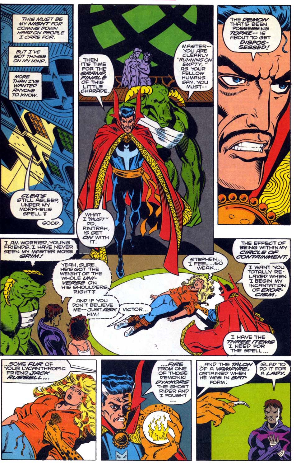 Read online Doctor Strange: Sorcerer Supreme comic -  Issue #29 - 19