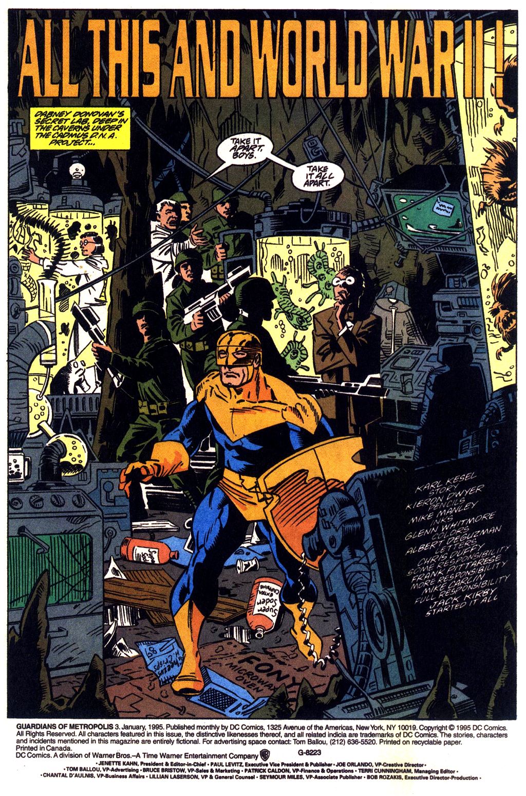Read online Guardians of Metropolis comic -  Issue #3 - 2
