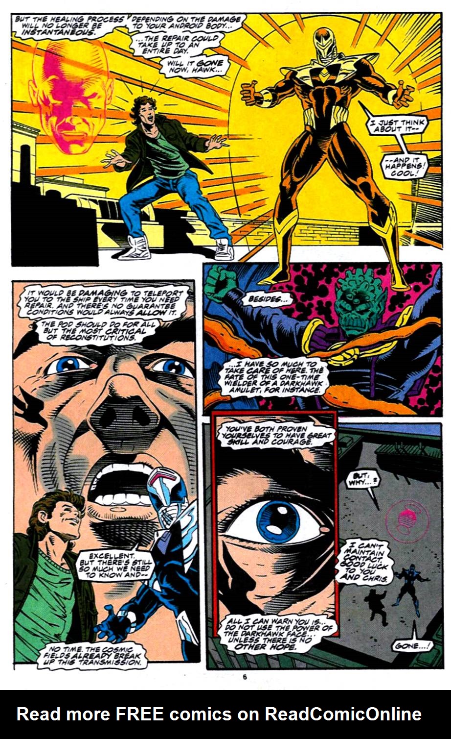 Read online Darkhawk (1991) comic -  Issue #42 - 6
