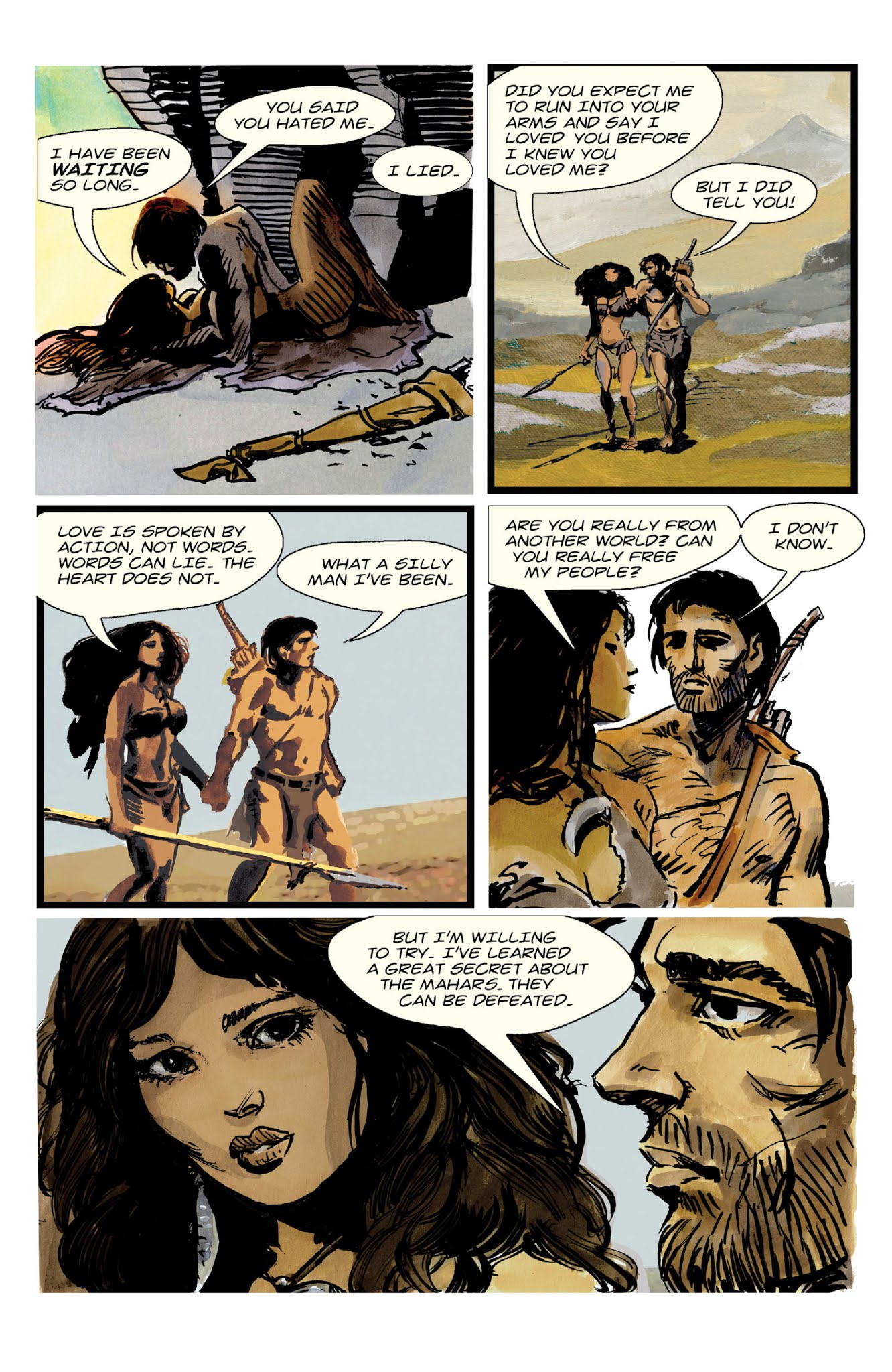 Read online Edgar Rice Burroughs' At the Earth's Core comic -  Issue # TPB - 86