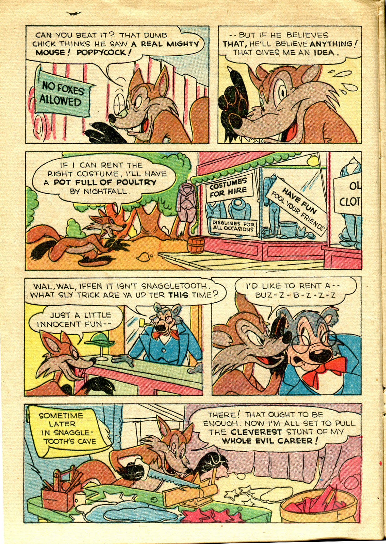 Read online Paul Terry's Mighty Mouse Comics comic -  Issue #10 - 12