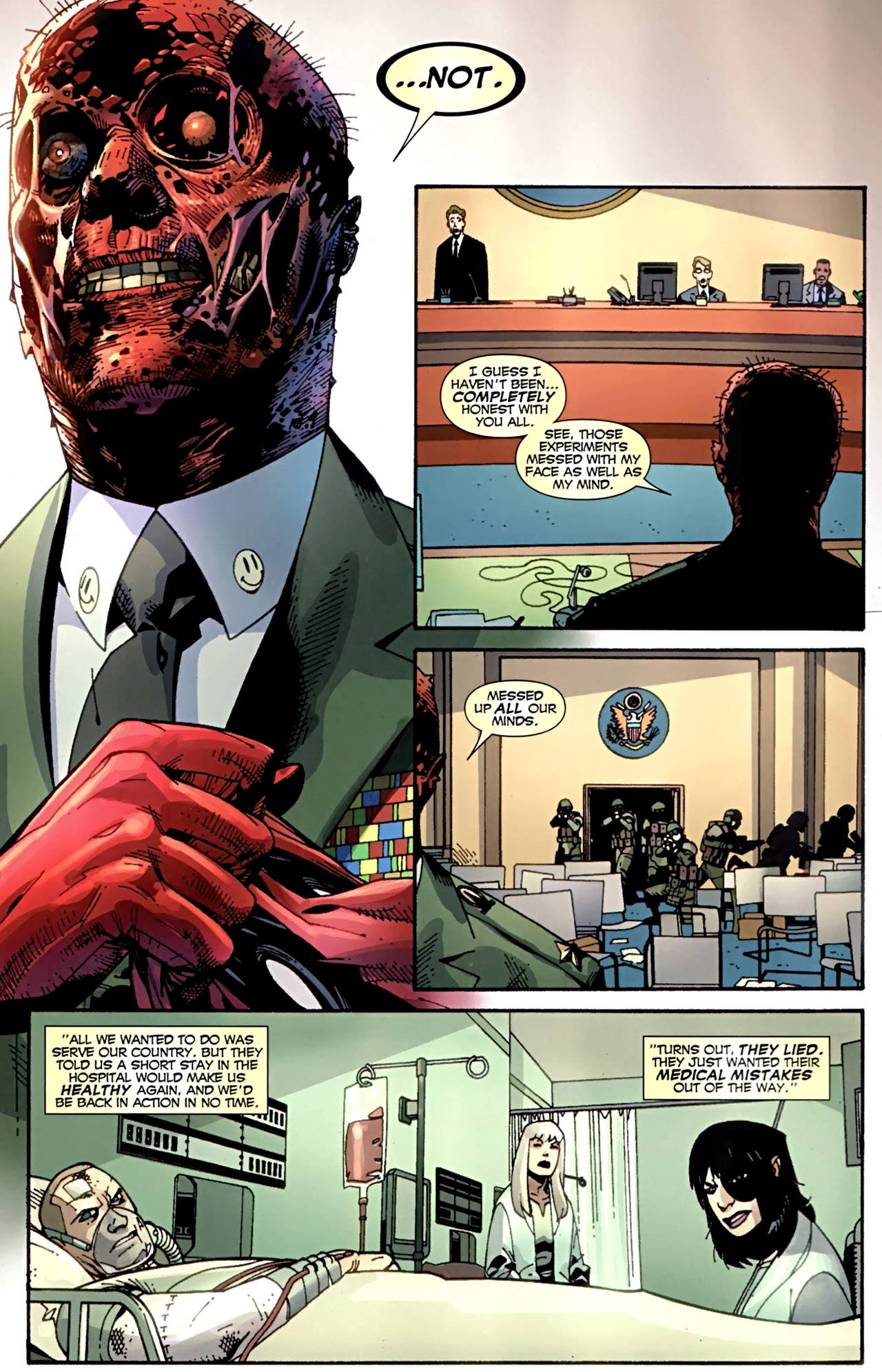 Read online Deadpool: Wade Wilson's War comic -  Issue #4 - 6