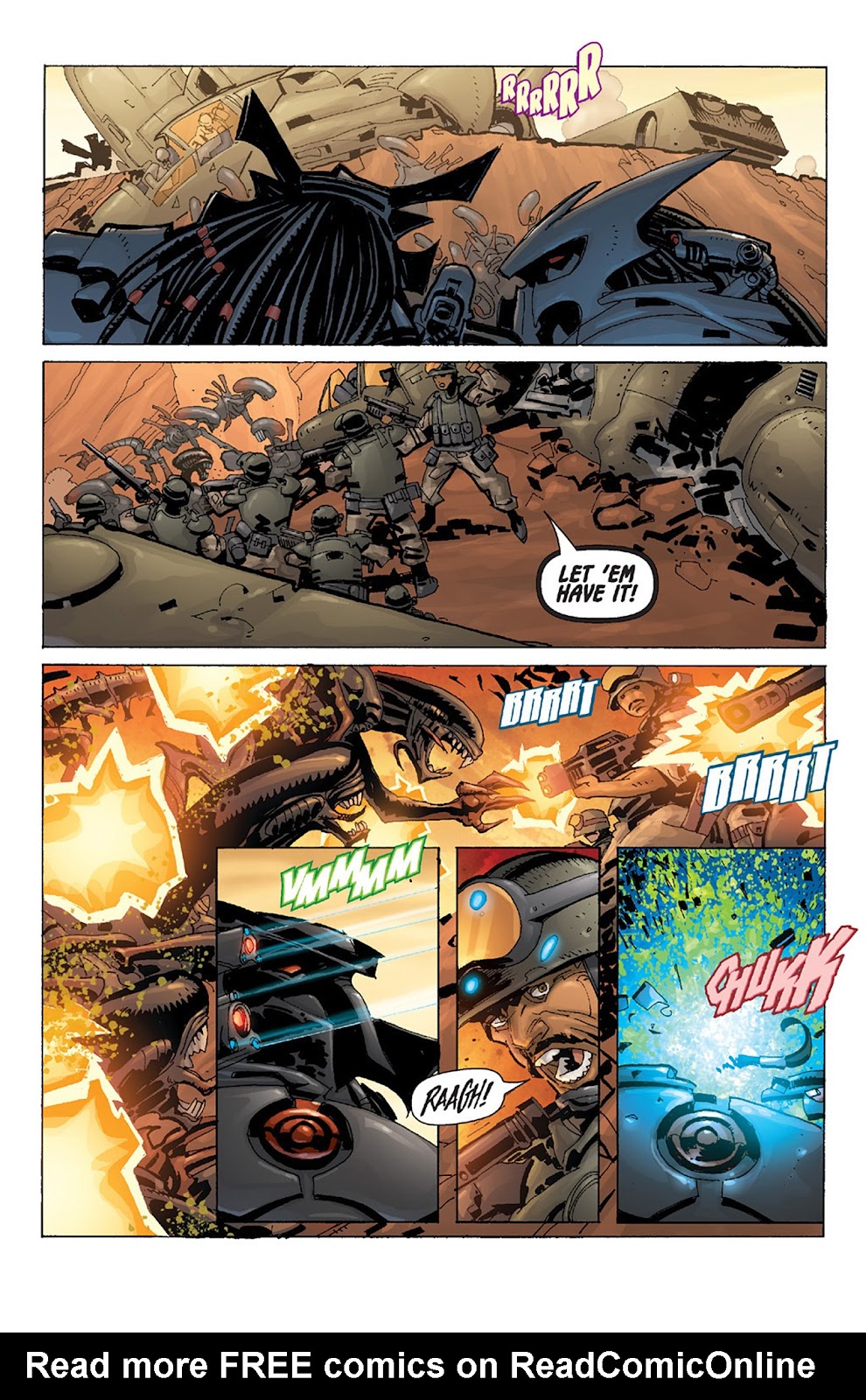 Aliens vs. Predator: Three World War issue 4 - Page 21