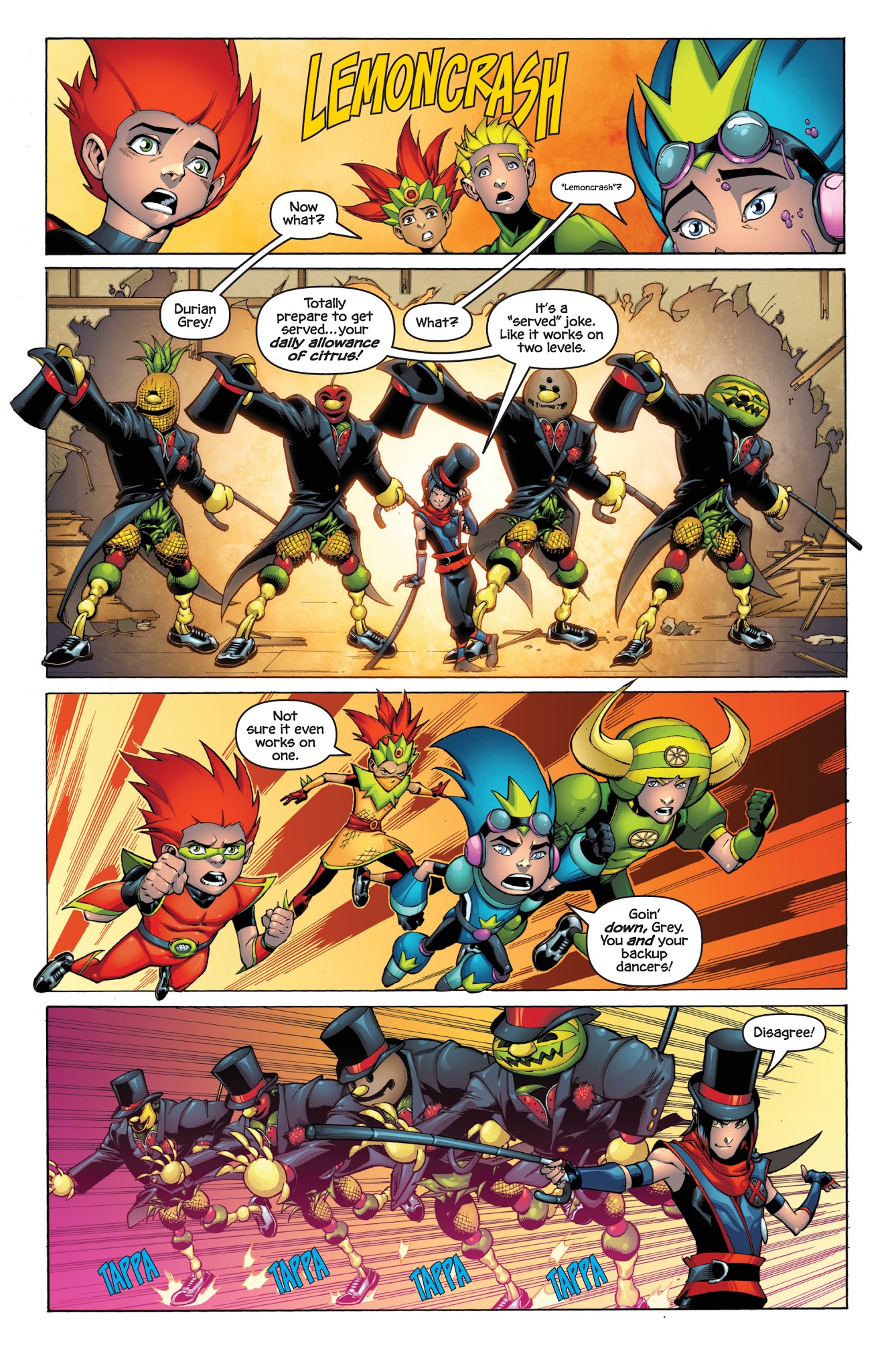 Read online Fruit Ninja comic -  Issue #1 - 21