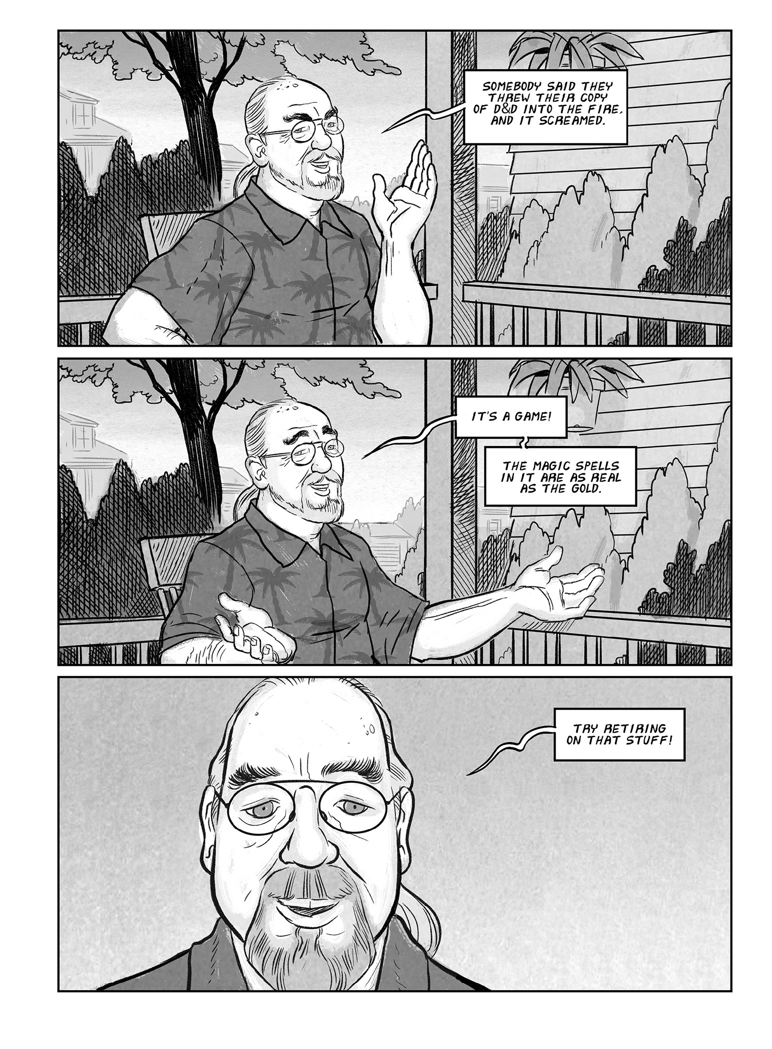 Read online Rise of the Dungeon Master: Gary Gygax and the Creation of D&D comic -  Issue # TPB - 103