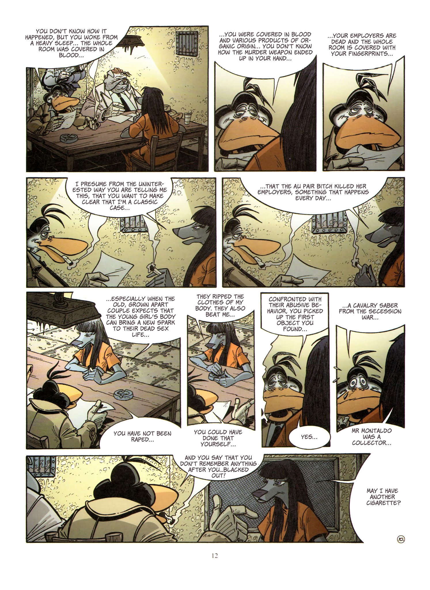 Read online Une enquête de l'inspecteur Canardo comic -  Issue #12 - 13