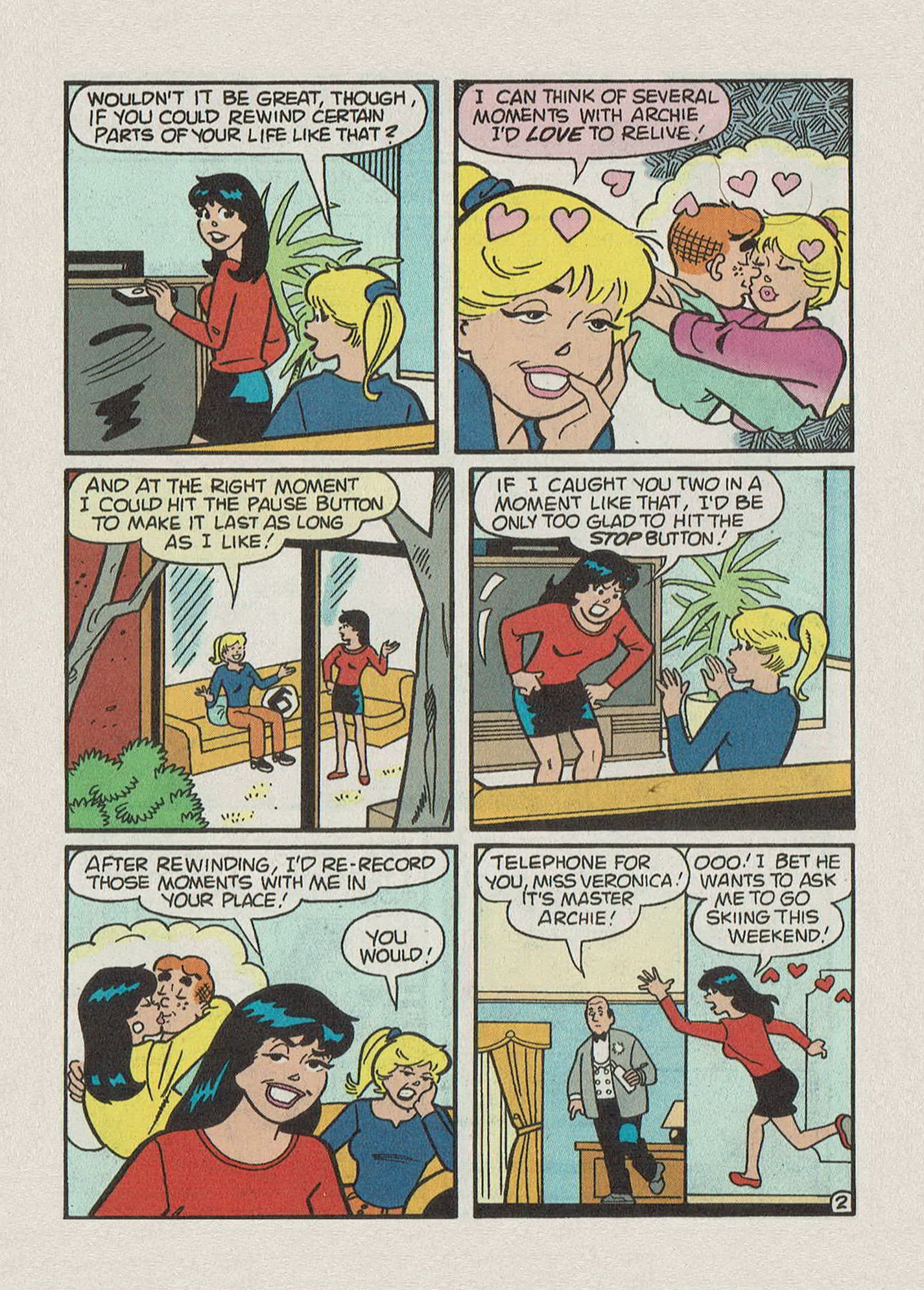 Read online Betty and Veronica Digest Magazine comic -  Issue #165 - 86