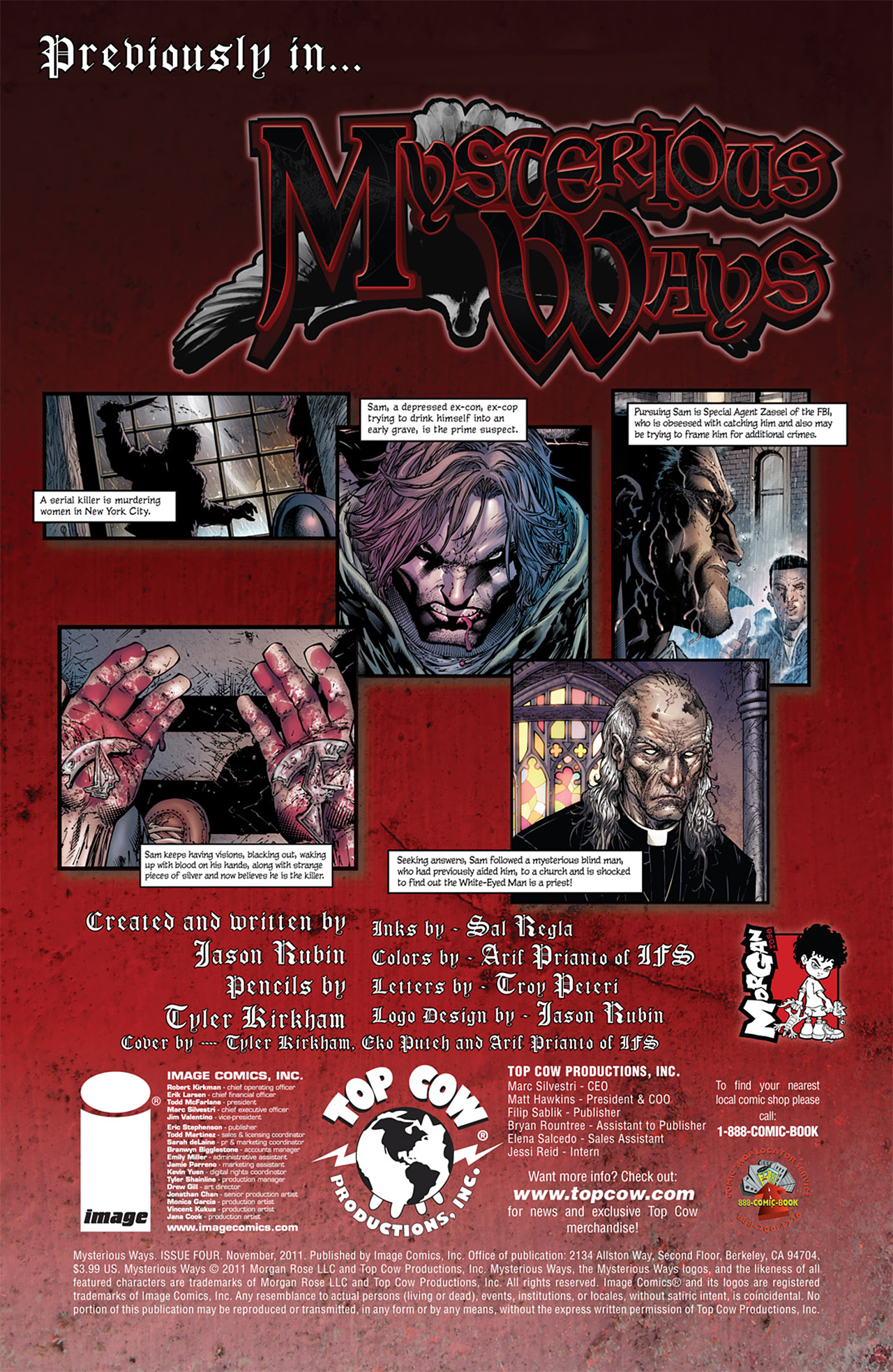 Read online Mysterious Ways comic -  Issue # TPB (Part 1) - 84