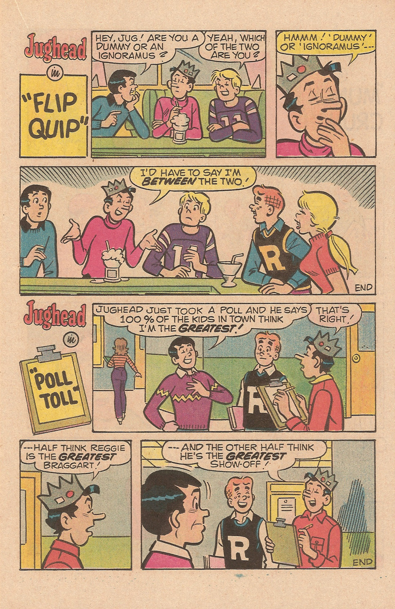 Read online Jughead's Jokes comic -  Issue #75 - 15
