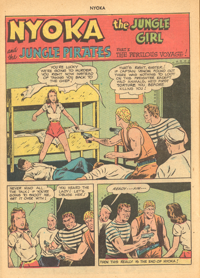 Read online Nyoka the Jungle Girl (1945) comic -  Issue #31 - 14