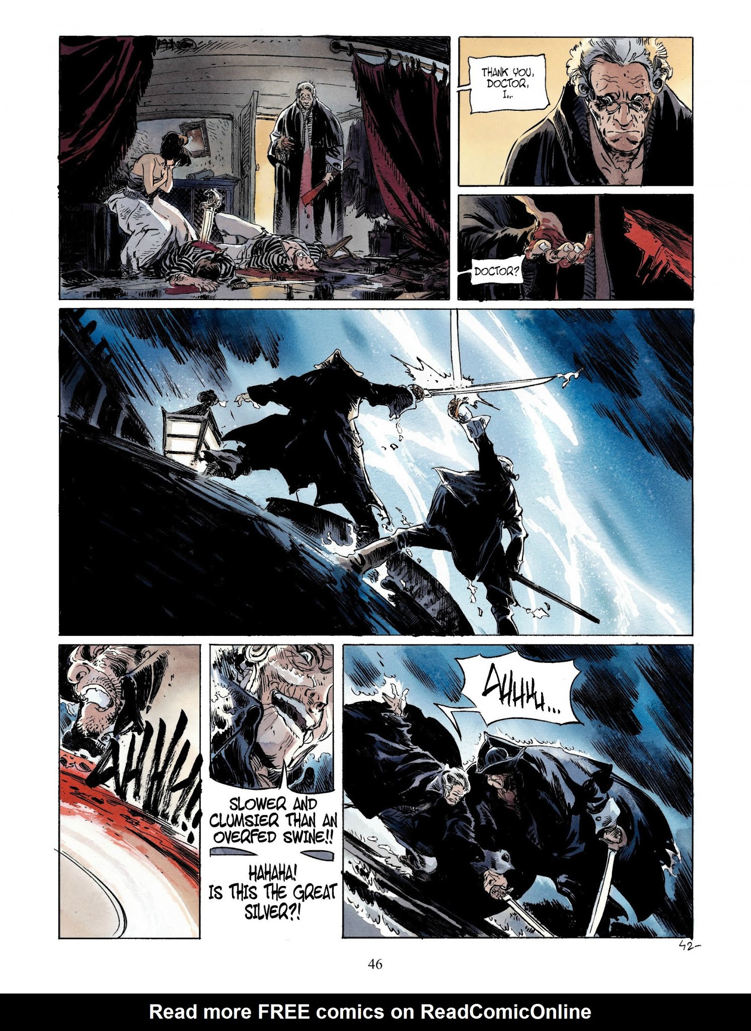 Read online Long John Silver comic -  Issue #2 - 45