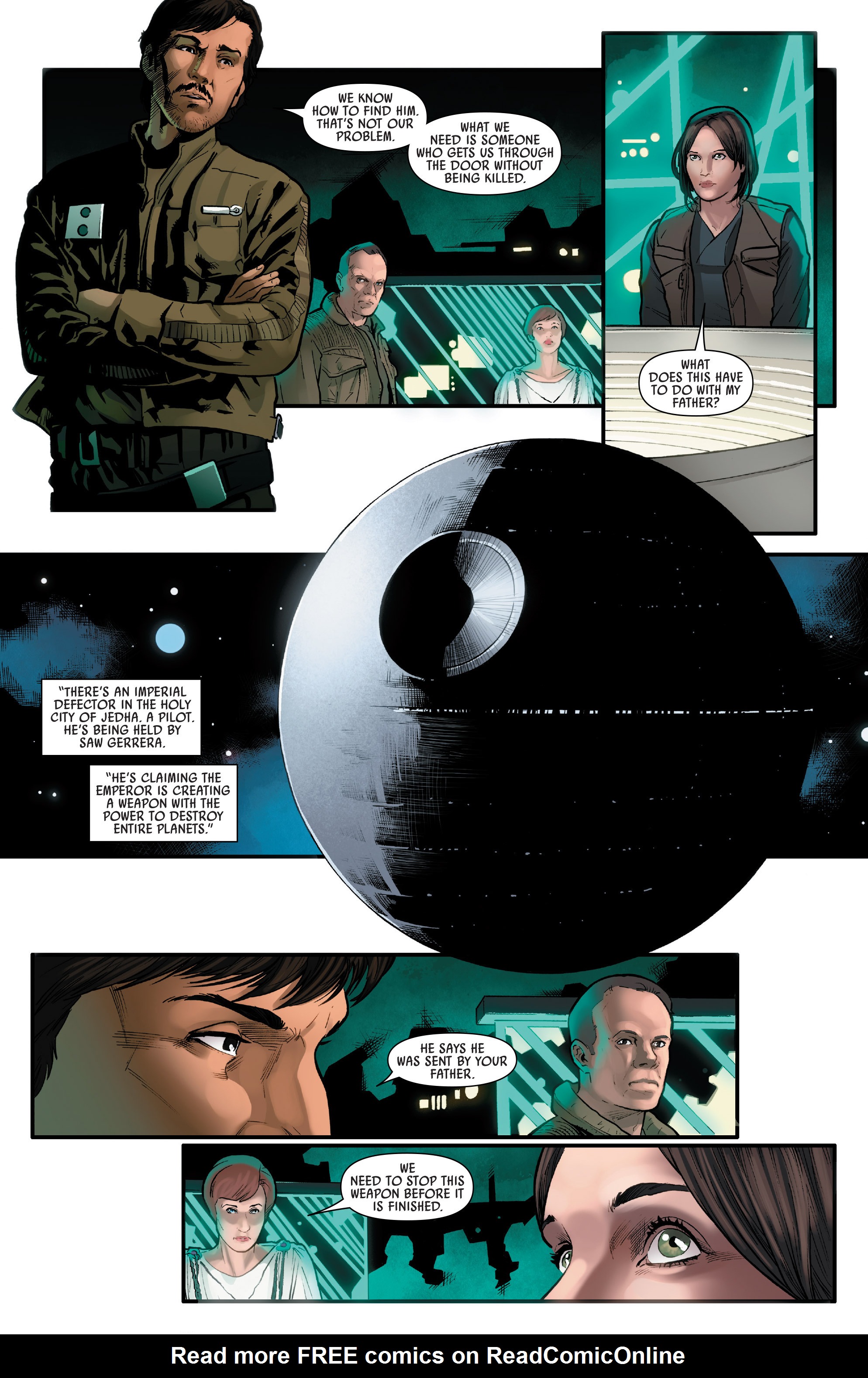 Read online Star Wars: Rogue One Adaptation comic -  Issue #1 - 24