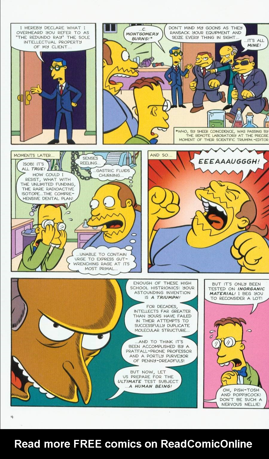 Read online Treehouse of Horror comic -  Issue #7 - 47