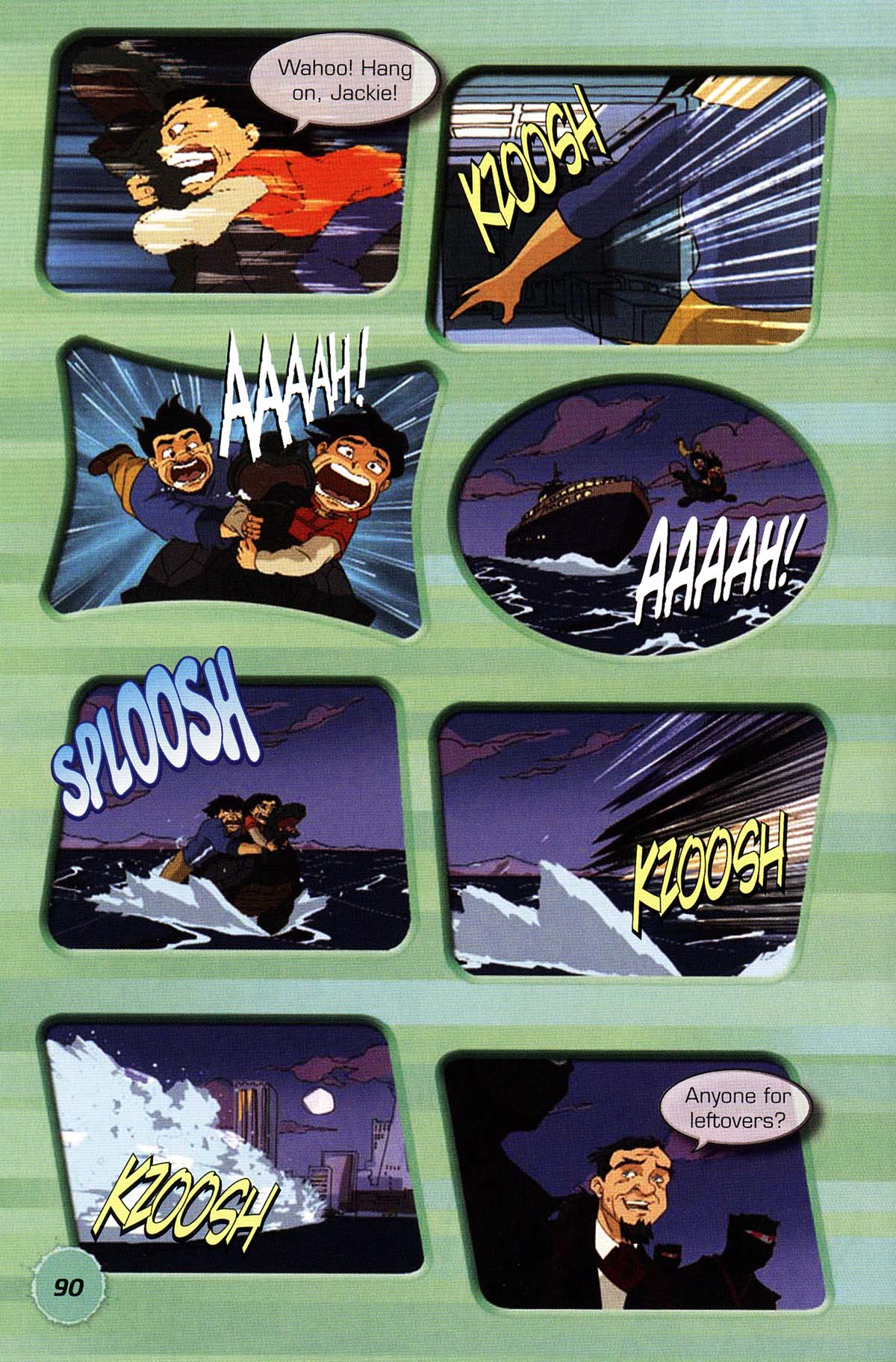 Read online Jackie Chan Adventures comic -  Issue # TPB 3 - 91