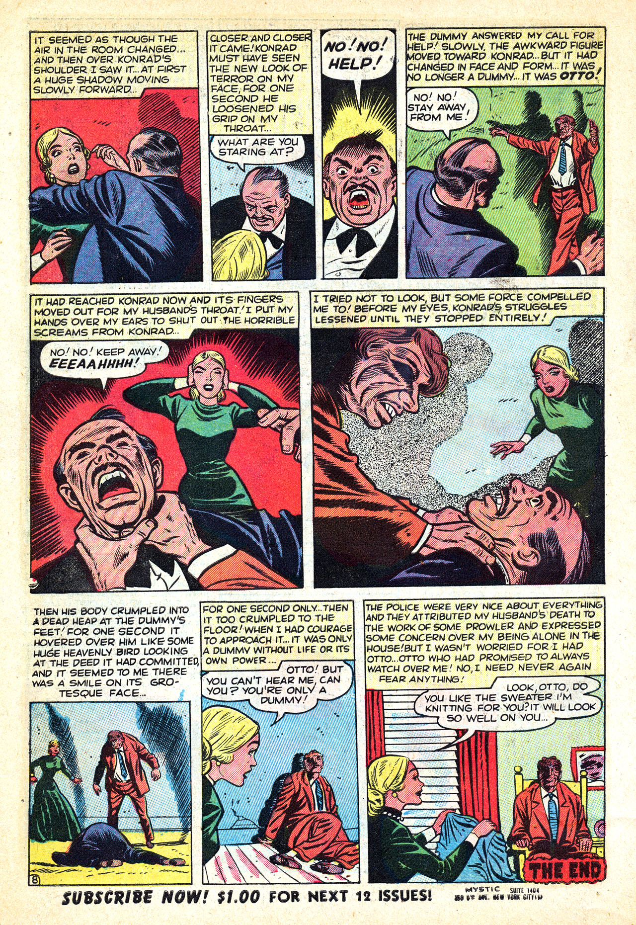 Read online Mystic (1951) comic -  Issue #2 - 10